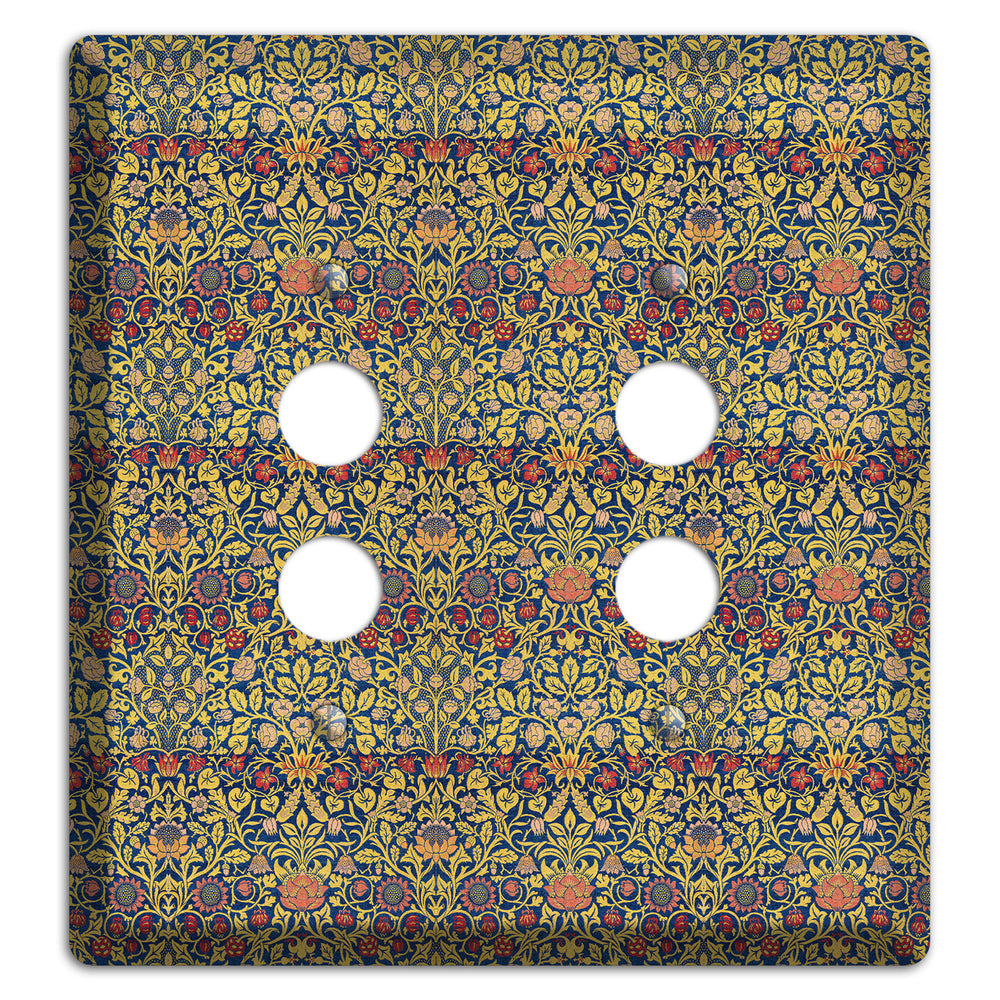 Orchard Garden Stripe 2 Pushbutton Wallplate