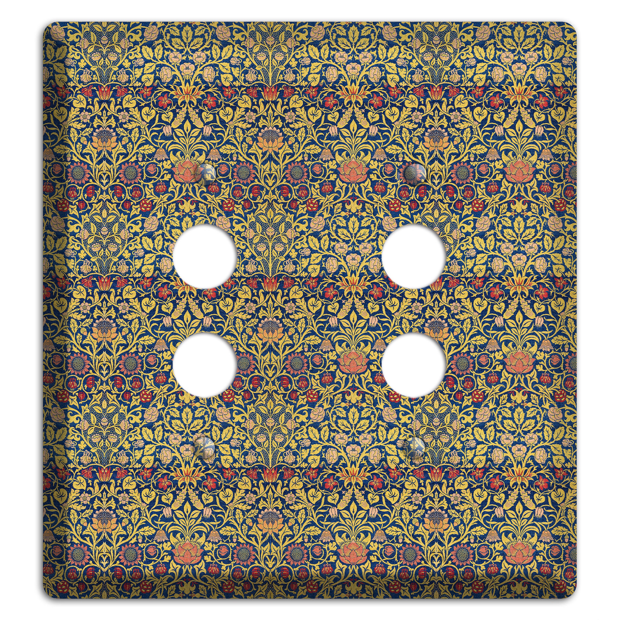 Orchard Garden Stripe 2 Pushbutton Wallplate