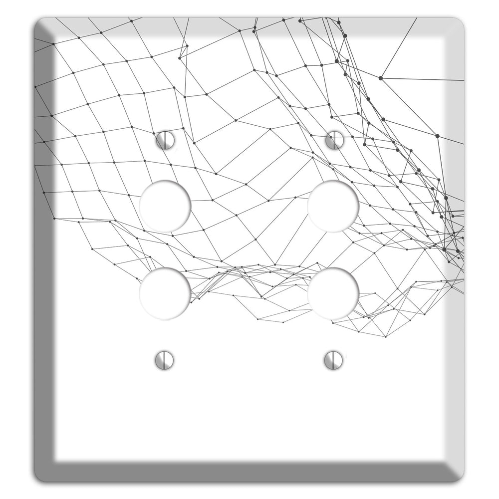 Collapse Into Signal 2 Pushbutton Wallplate