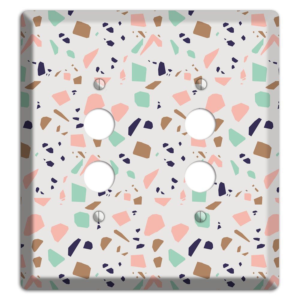Candyfetti Quartz 2 Pushbutton Wallplate