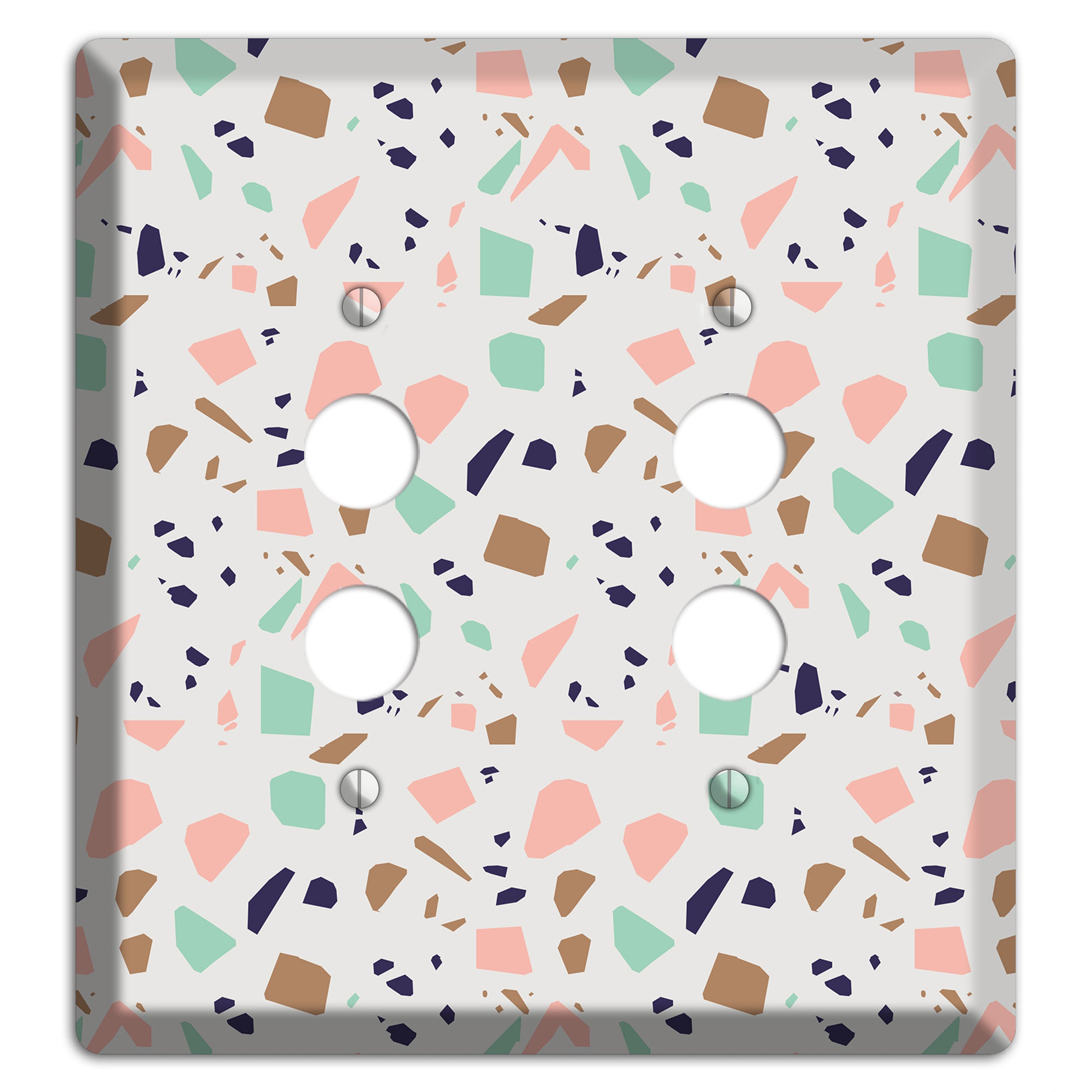 Candyfetti Quartz 2 Pushbutton Wallplate