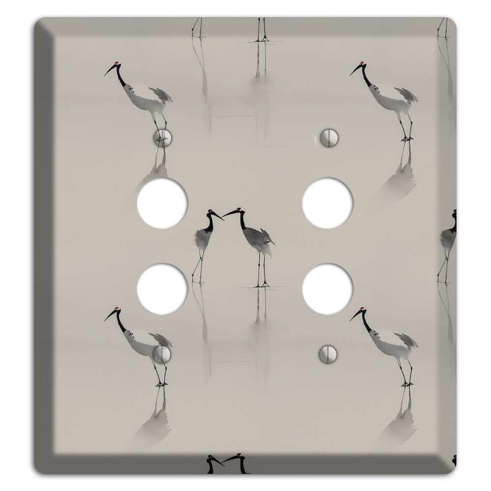 Mist & Mirror Vigil 2 Pushbutton Wallplate