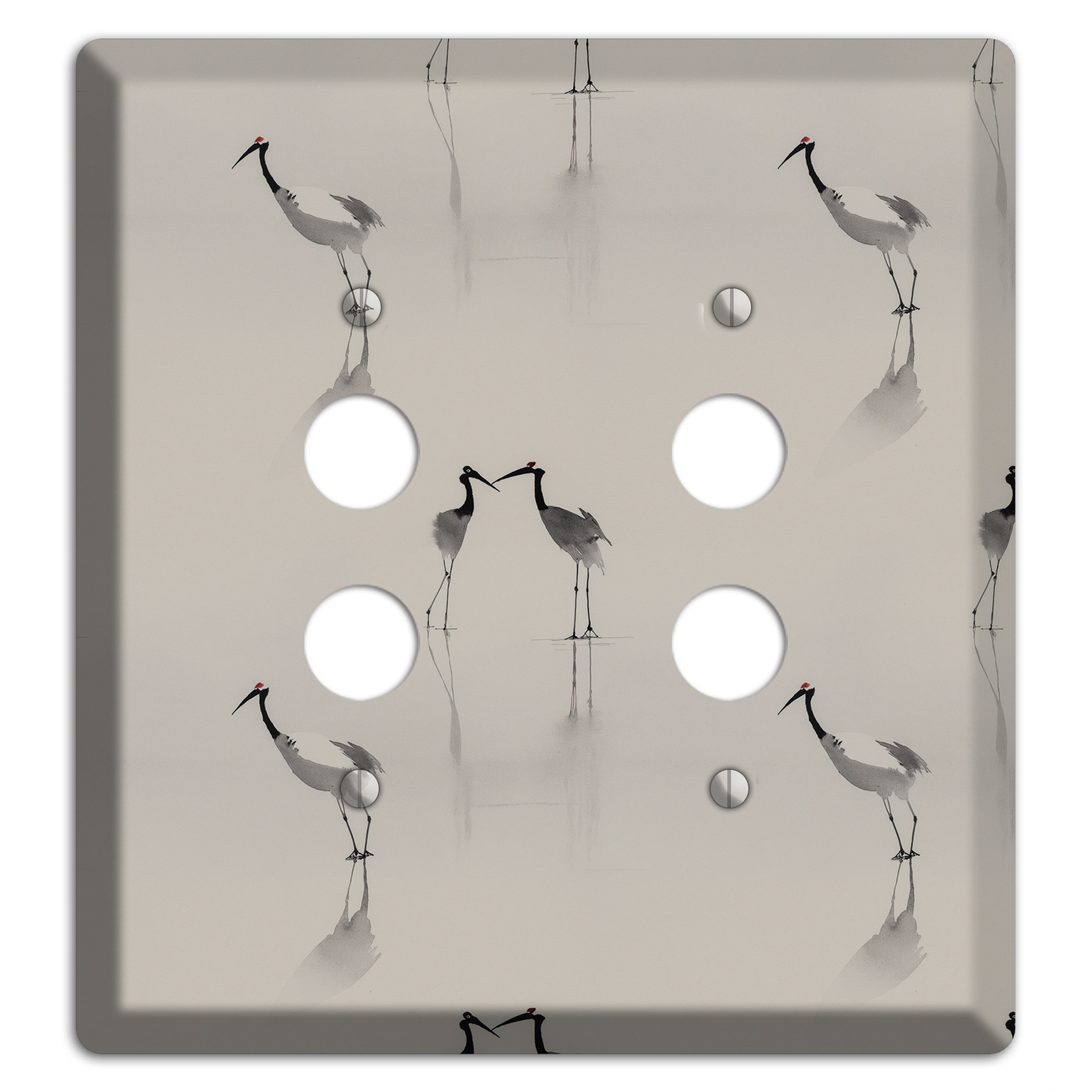 Mist & Mirror Vigil 2 Pushbutton Wallplate