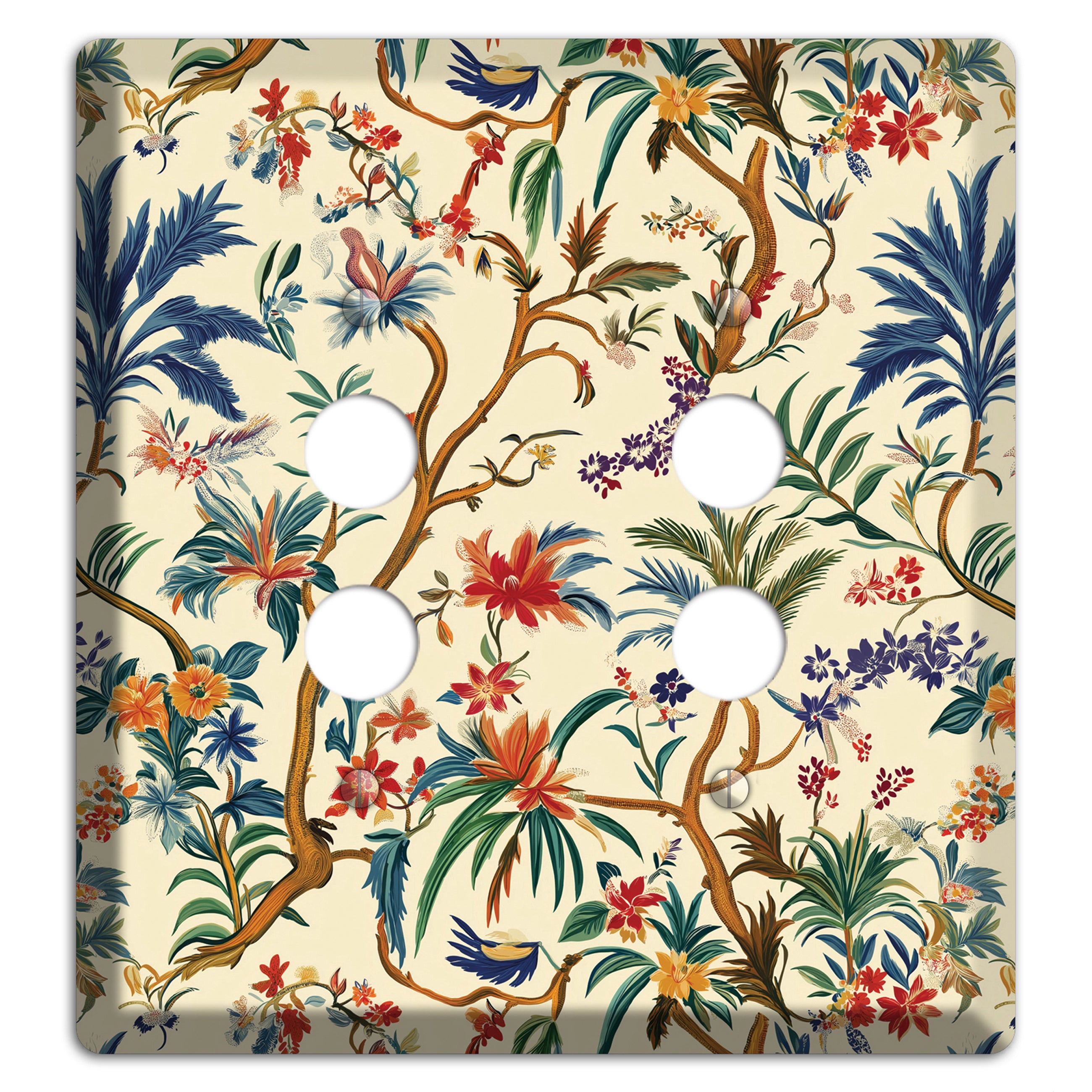 Wandering Canopy 2 Pushbutton Wallplate