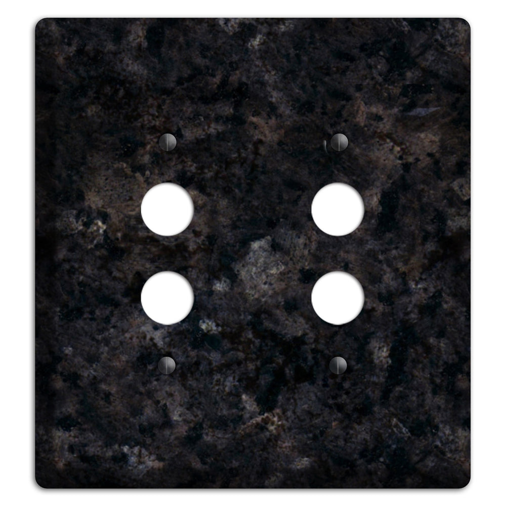 Ubatuba Granite 2 Pushbutton Wallplate