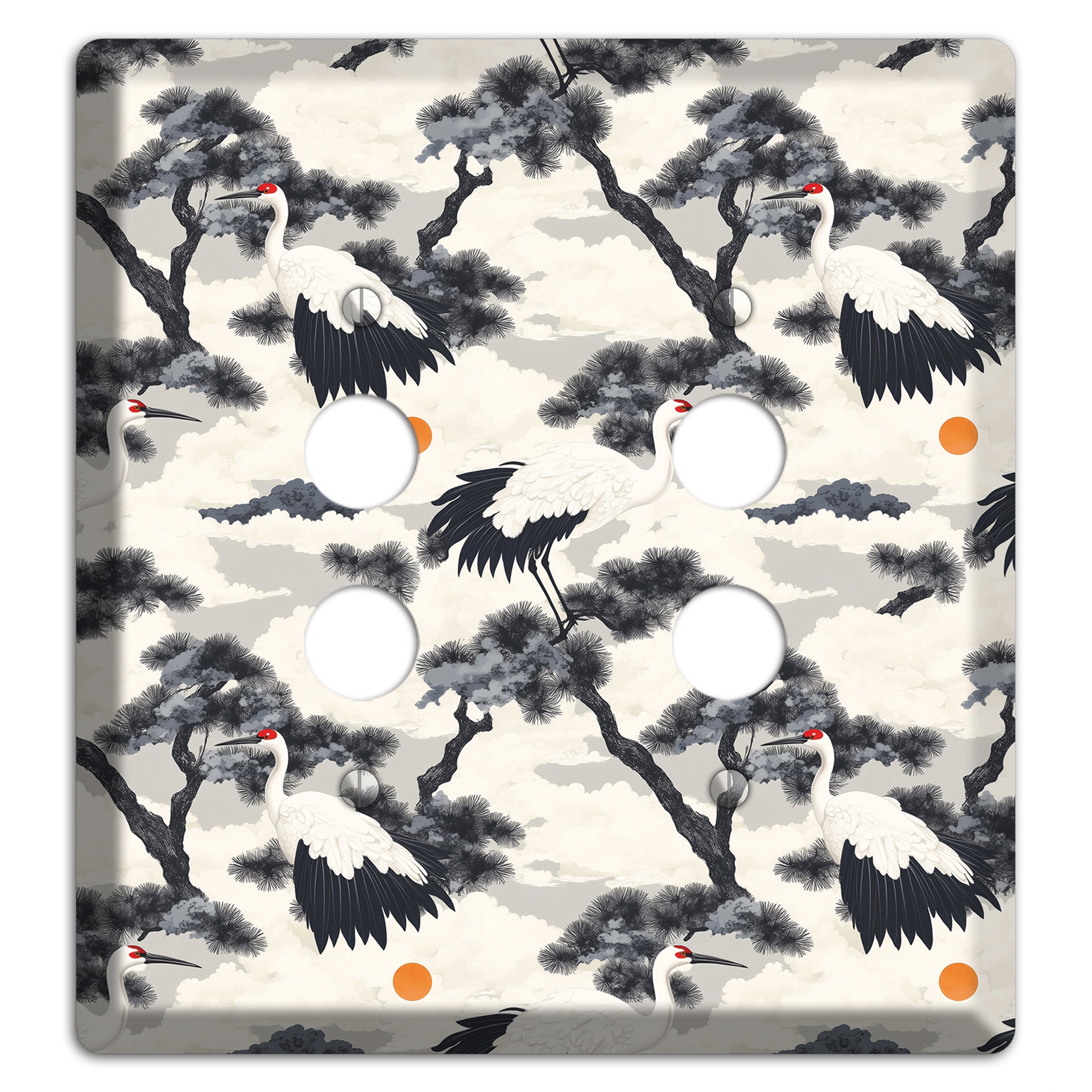 Ink & Ember Pines 2 Pushbutton Wallplate