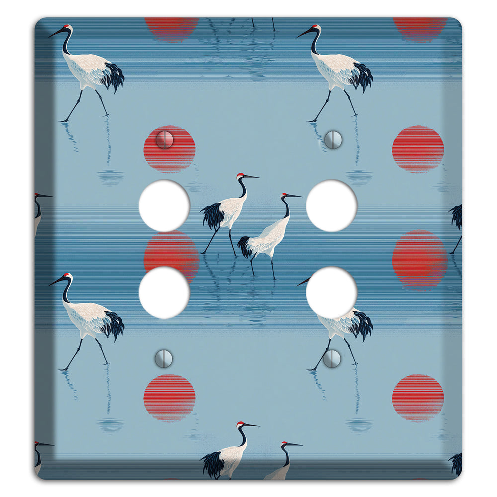 Scarlet Sun Shallows 2 Pushbutton Wallplate