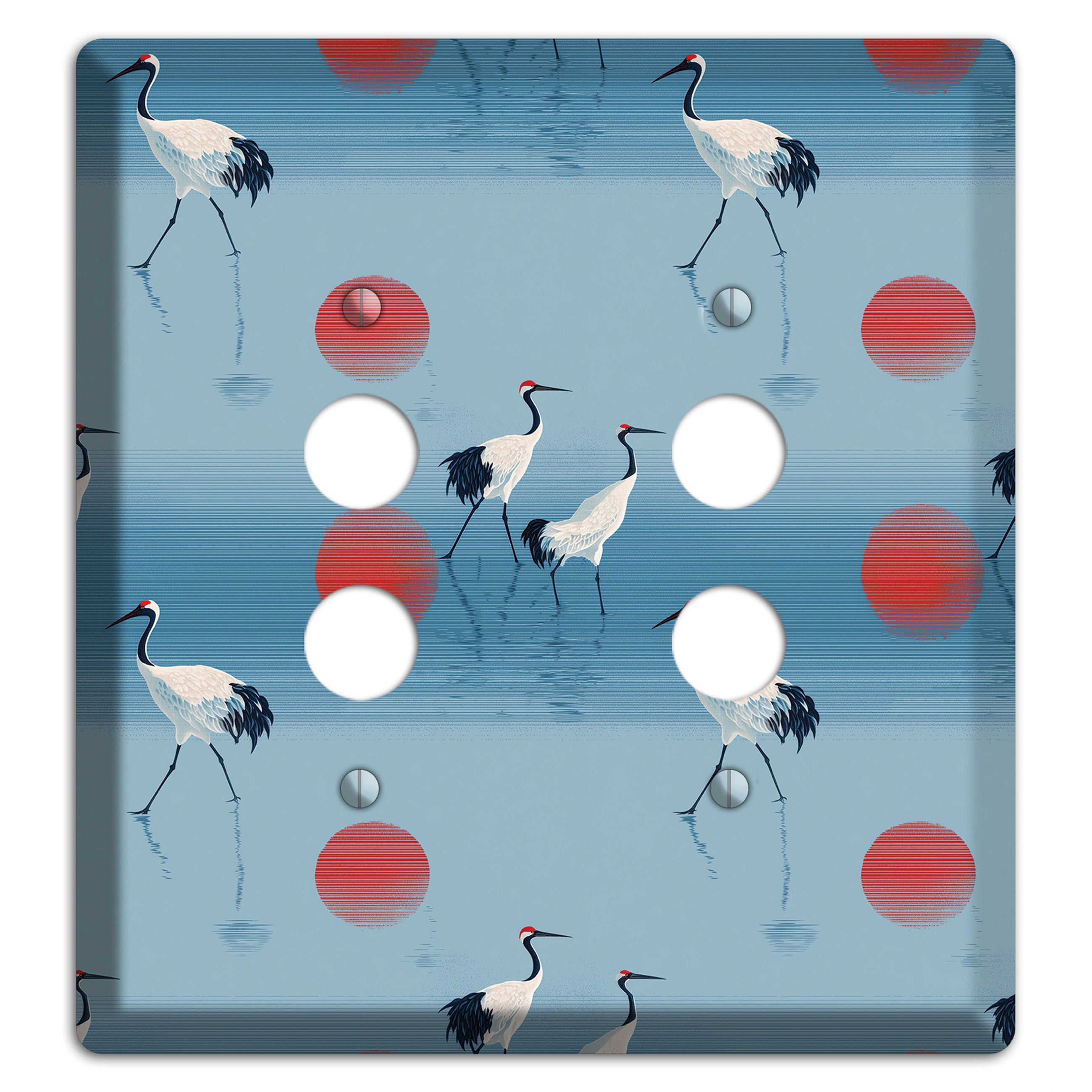 Scarlet Sun Shallows 2 Pushbutton Wallplate