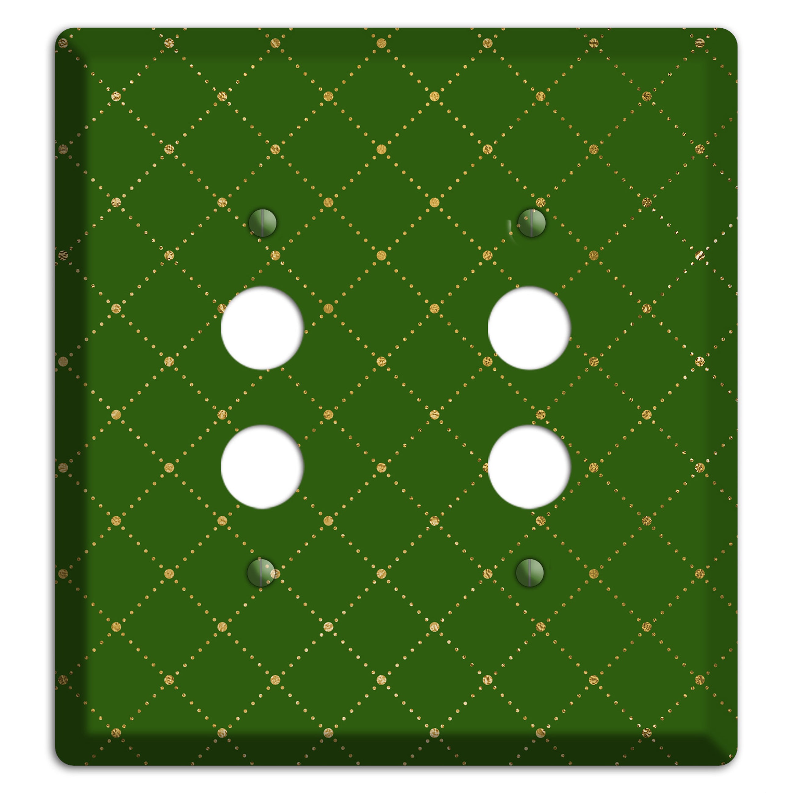 Beaded Lattice 2 Pushbutton Wallplate