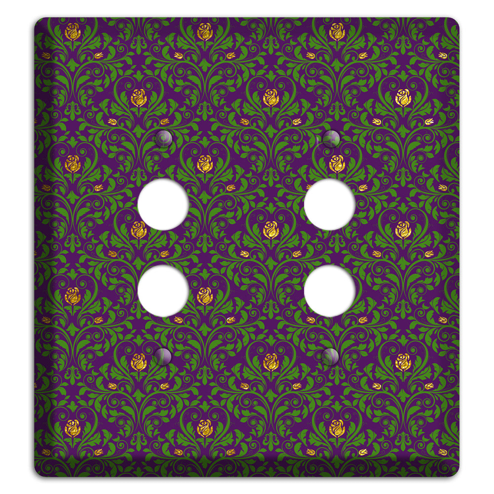 Jester‚Äôs Damask 2 Pushbutton Wallplate