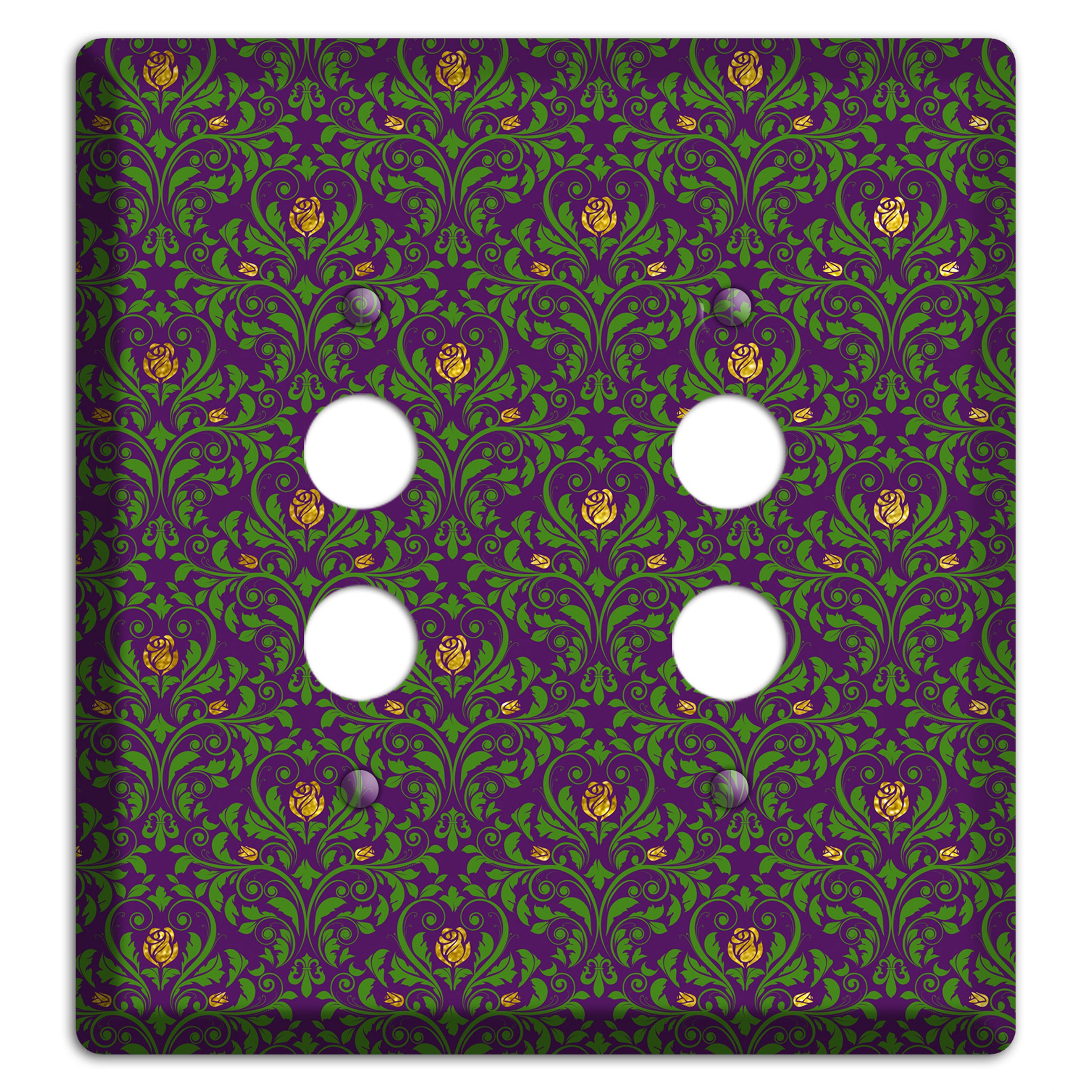 Jester’s Damask 2 Pushbutton Wallplate