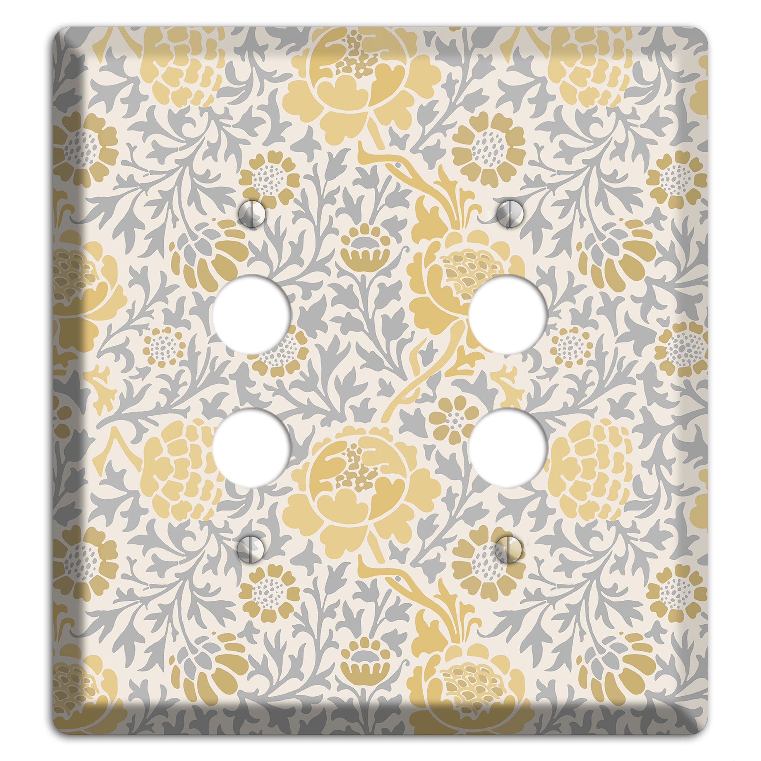 Dandelion Charm 2 Pushbutton Wallplate