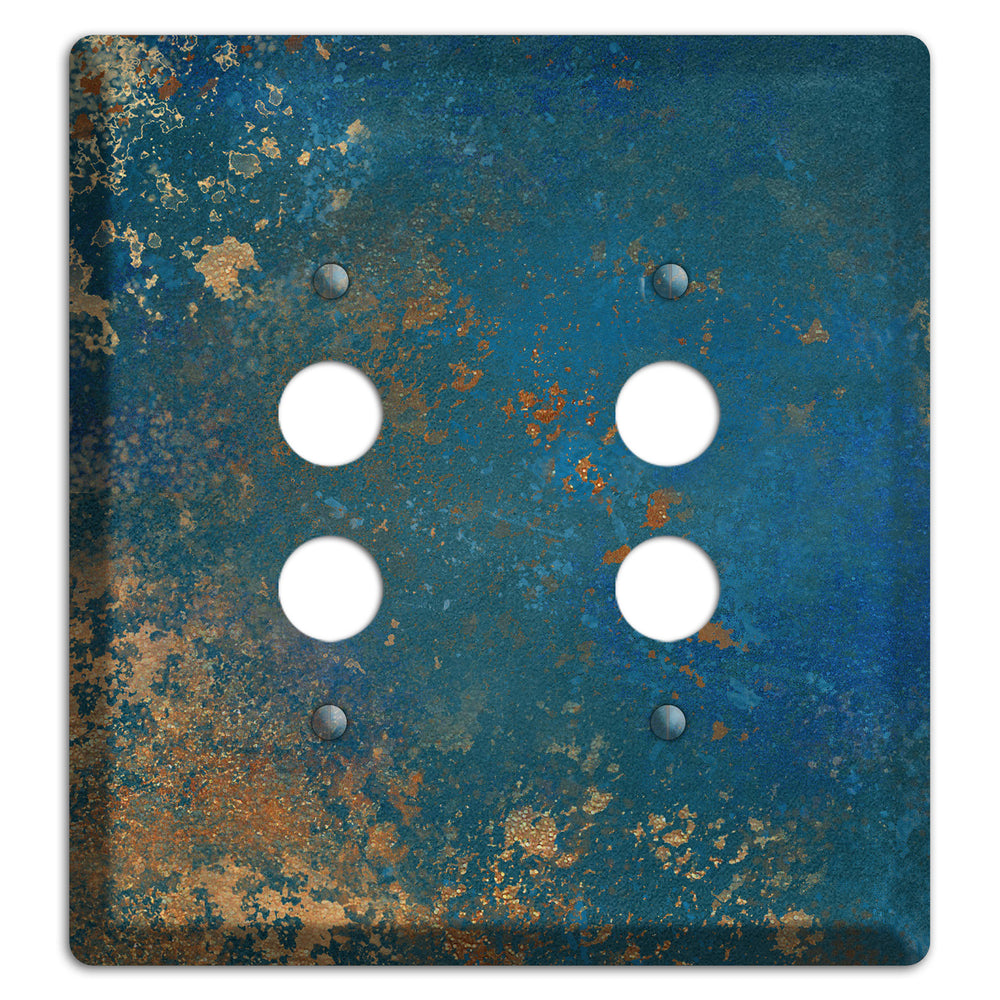 Oxidized Ocean 2 Pushbutton Wallplate