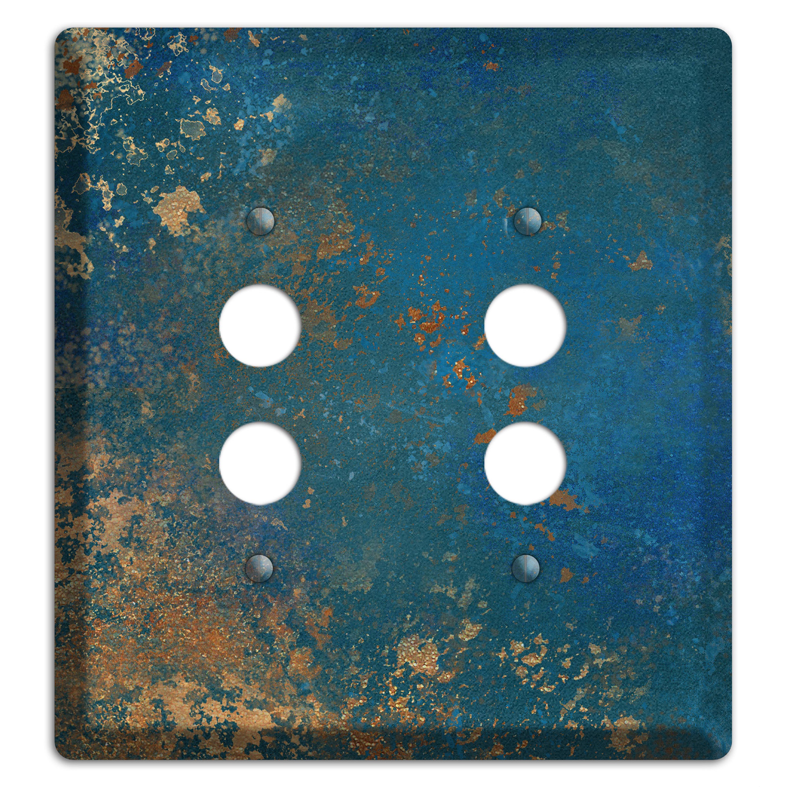 Oxidized Ocean 2 Pushbutton Wallplate