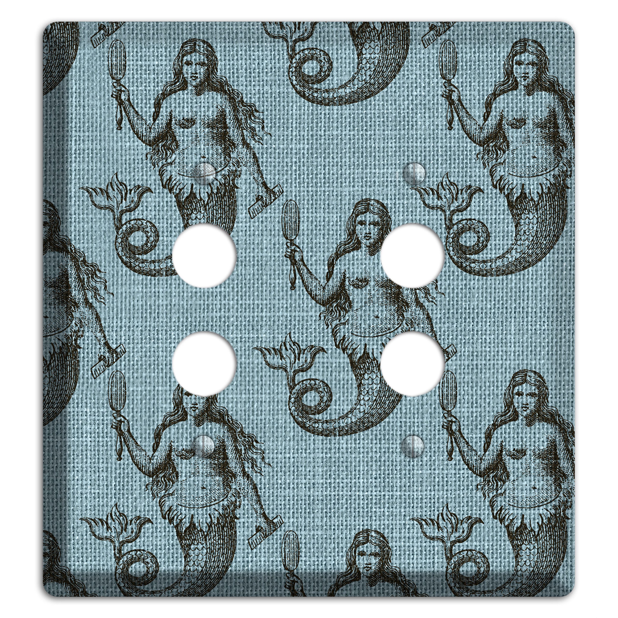 Siren’s Reflection 2 Pushbutton Wallplate