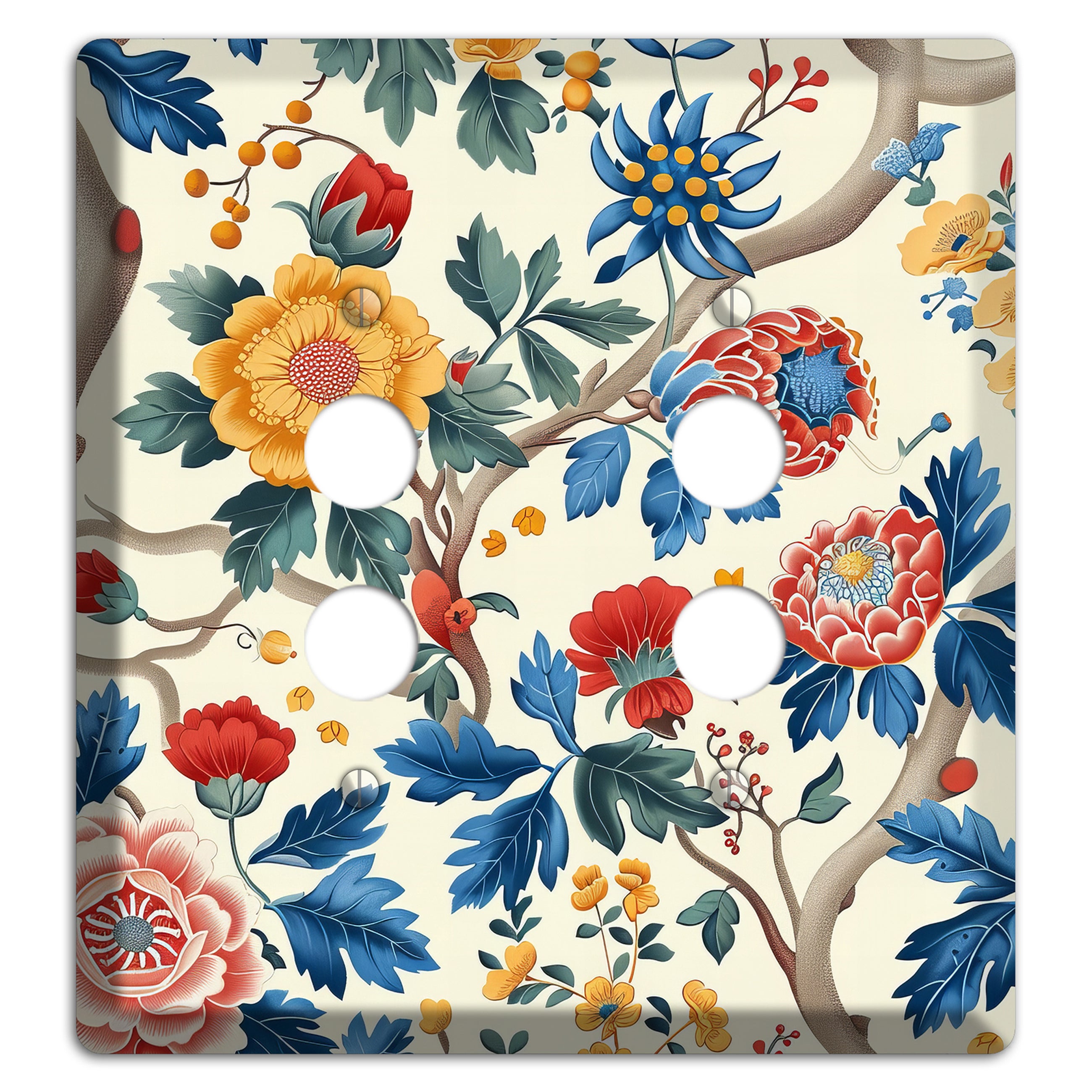Tangled Bower Fête 2 Pushbutton Wallplate
