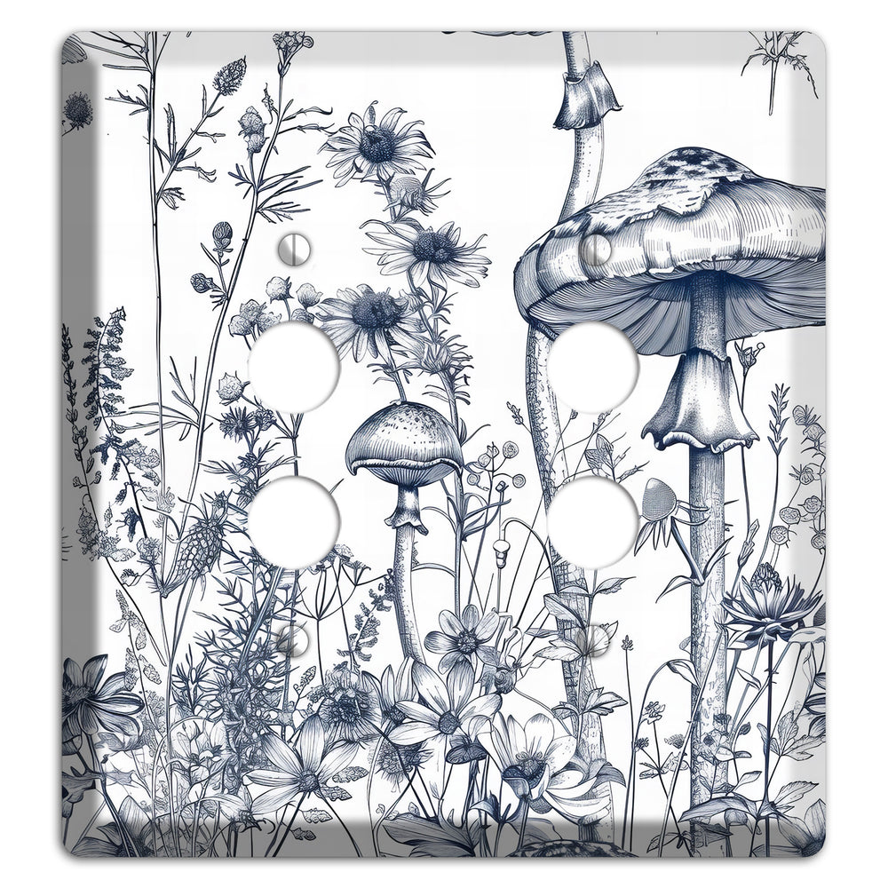 Forager's Meadow Spell 2 Pushbutton Wallplate
