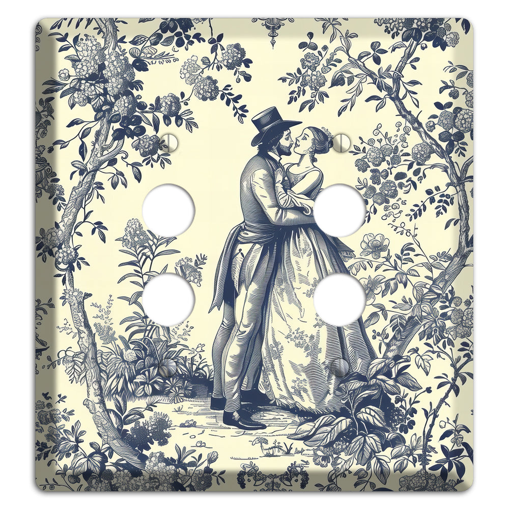 Garden Tryst 2 Pushbutton Wallplate