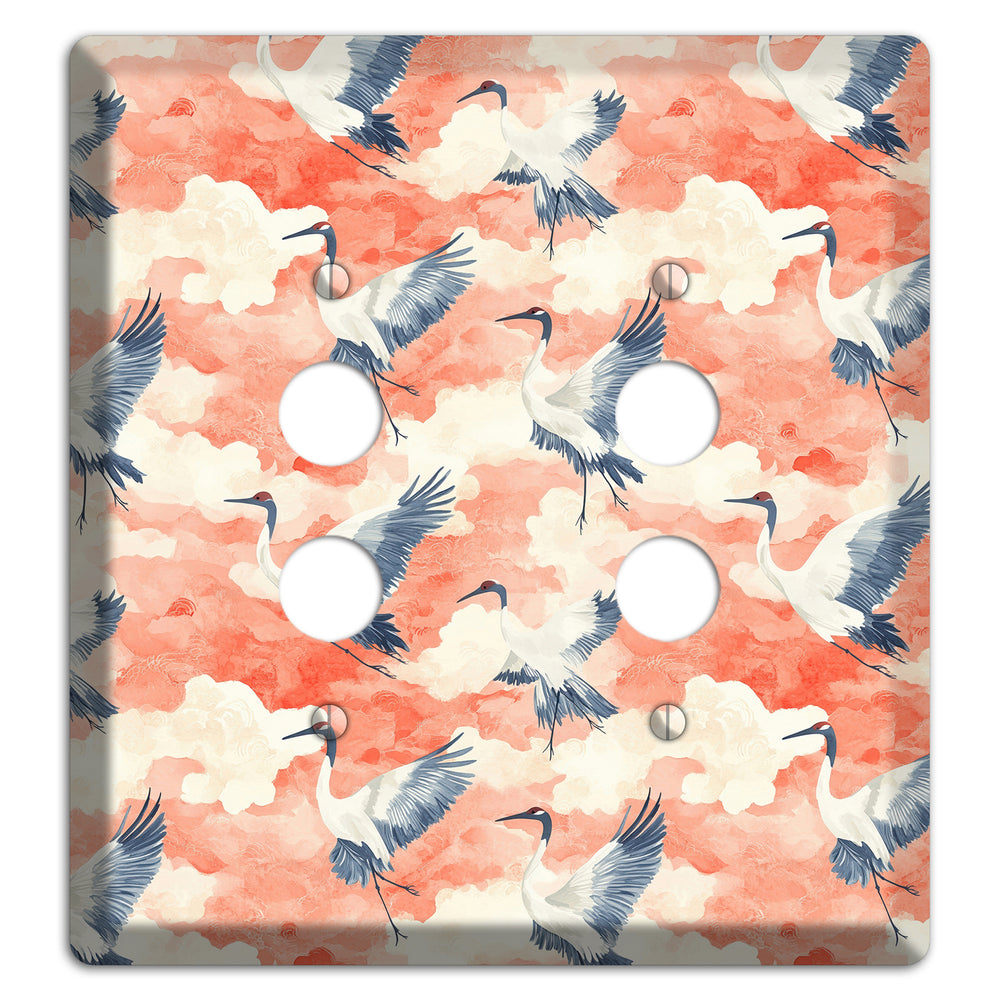 Coral Sky Migration 2 Pushbutton Wallplate