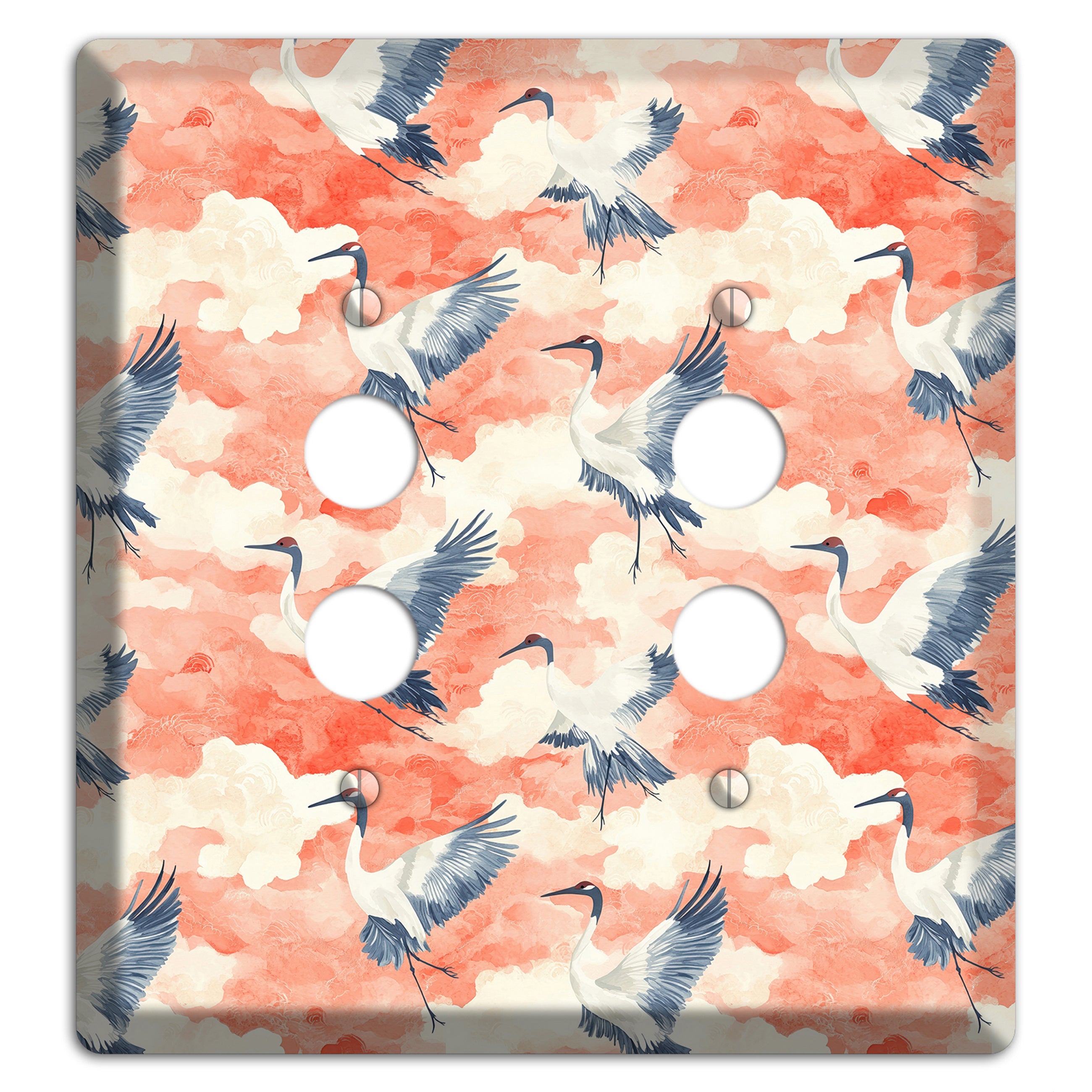 Coral Sky Migration 2 Pushbutton Wallplate