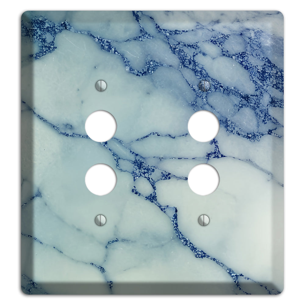 Opal marble 2 Pushbutton Wallplate