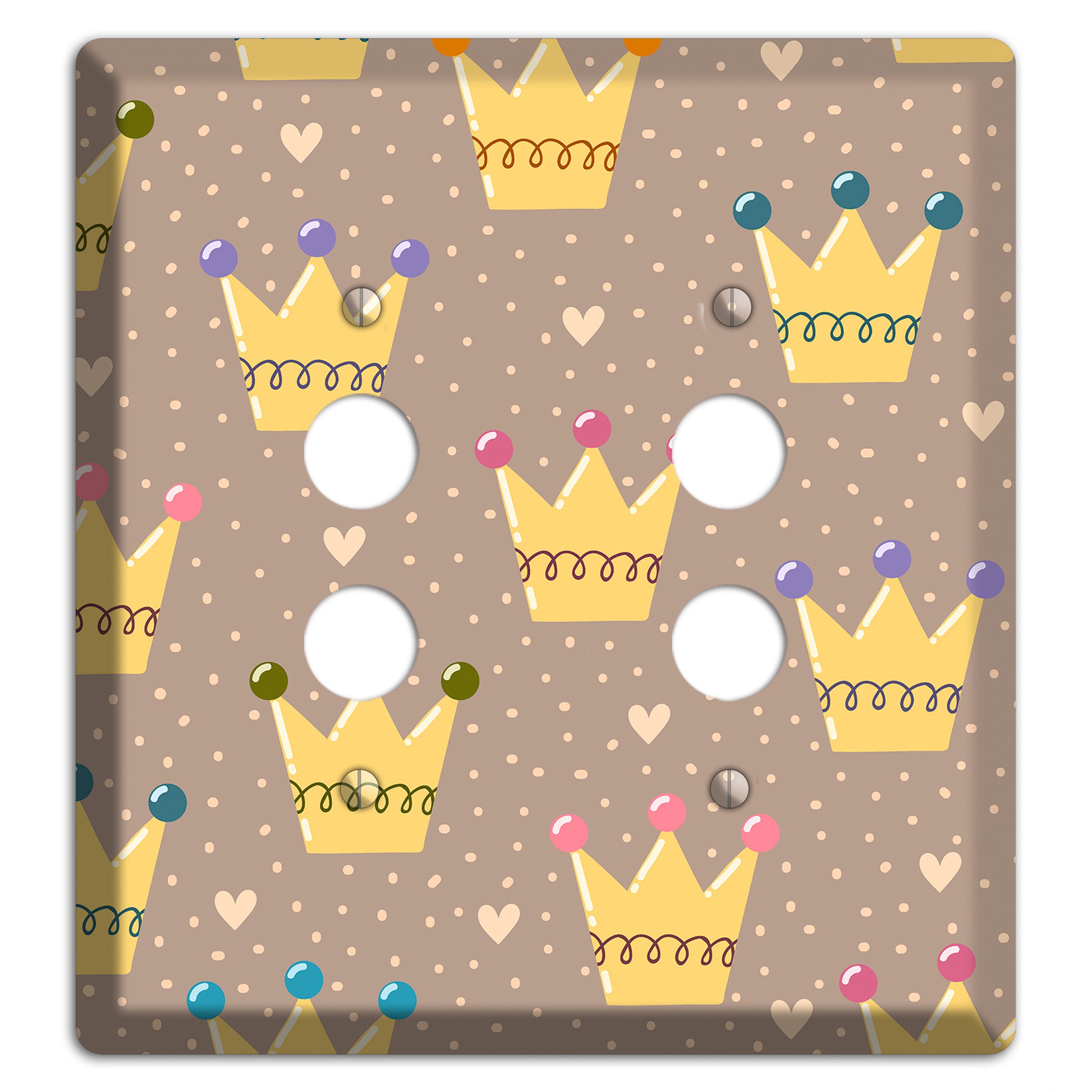 Royal Sprinkles 2 Pushbutton Wallplate