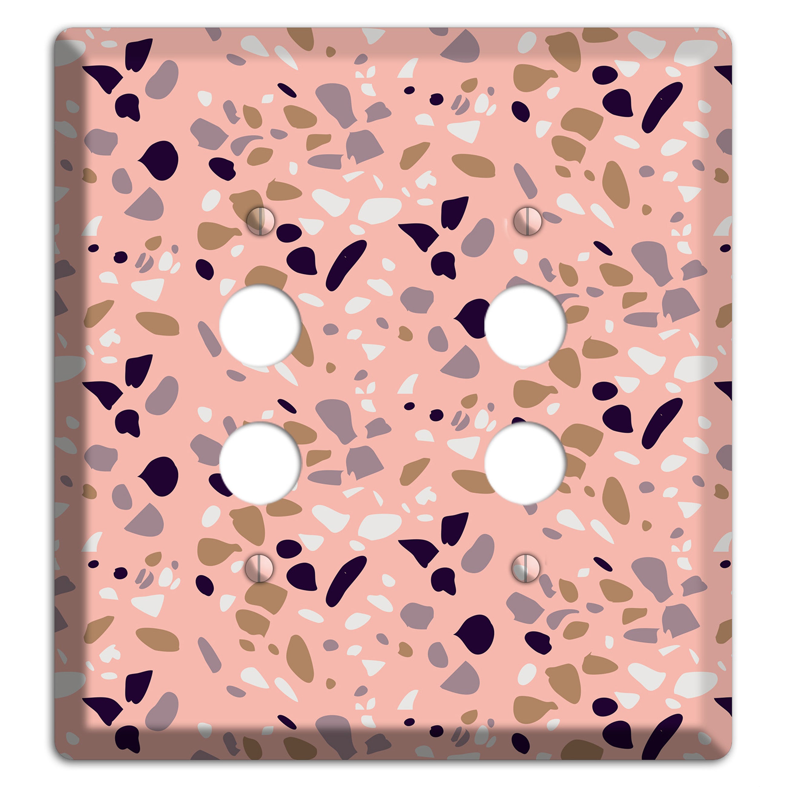 Petal Scatter 2 Pushbutton Wallplate