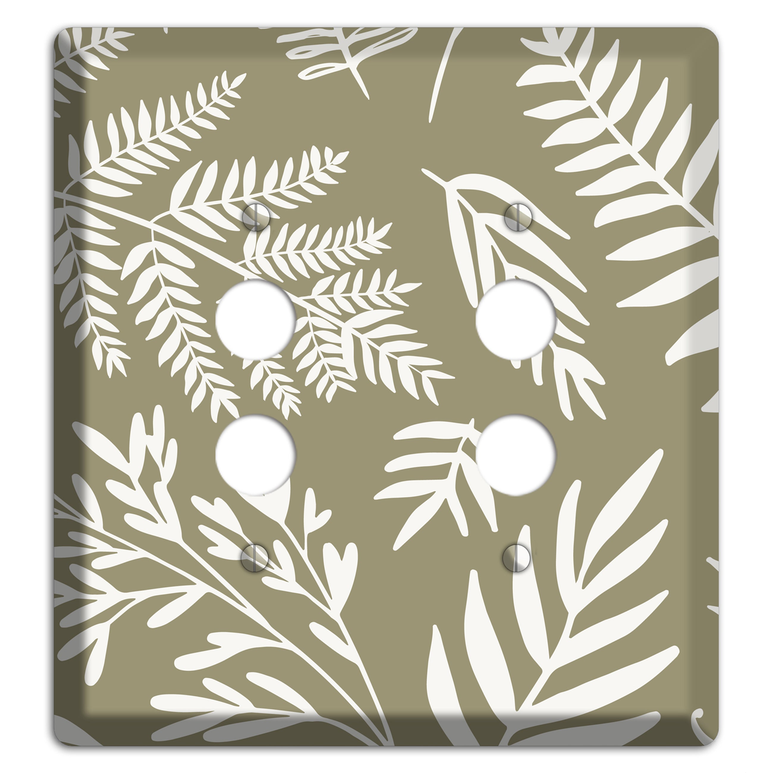 Fernweh & Fog 2 Pushbutton Wallplate