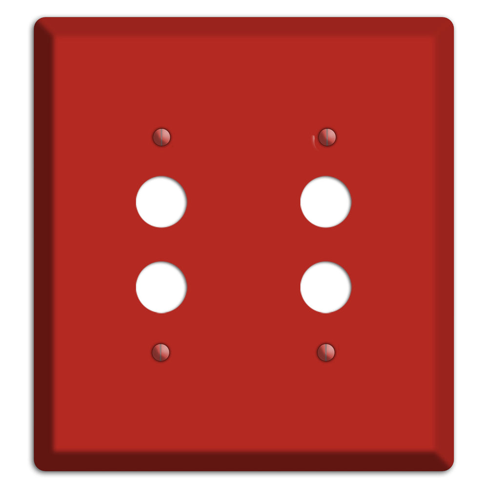 Baxter Paprika 2 Pushbutton Wallplate