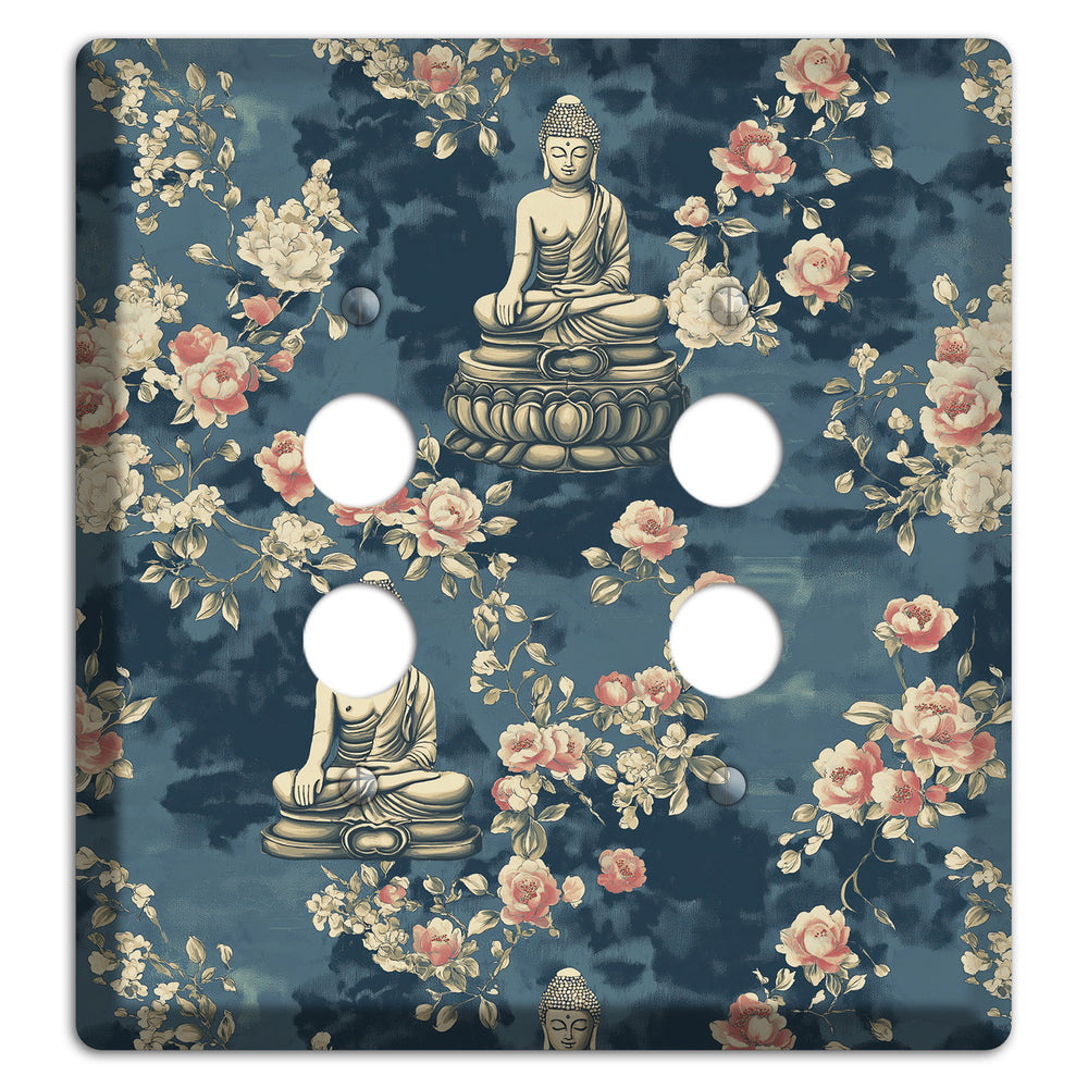 Lotus & Bloom 2 Pushbutton Wallplate