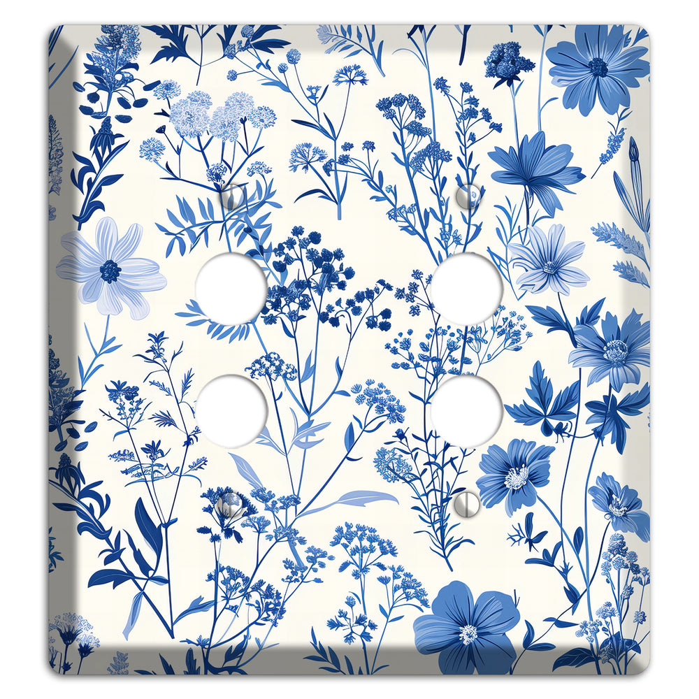 Meadow in Monochrome 2 Pushbutton Wallplate