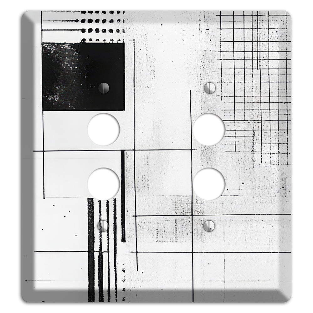 Drafting Table Ghost 2 Pushbutton Wallplate