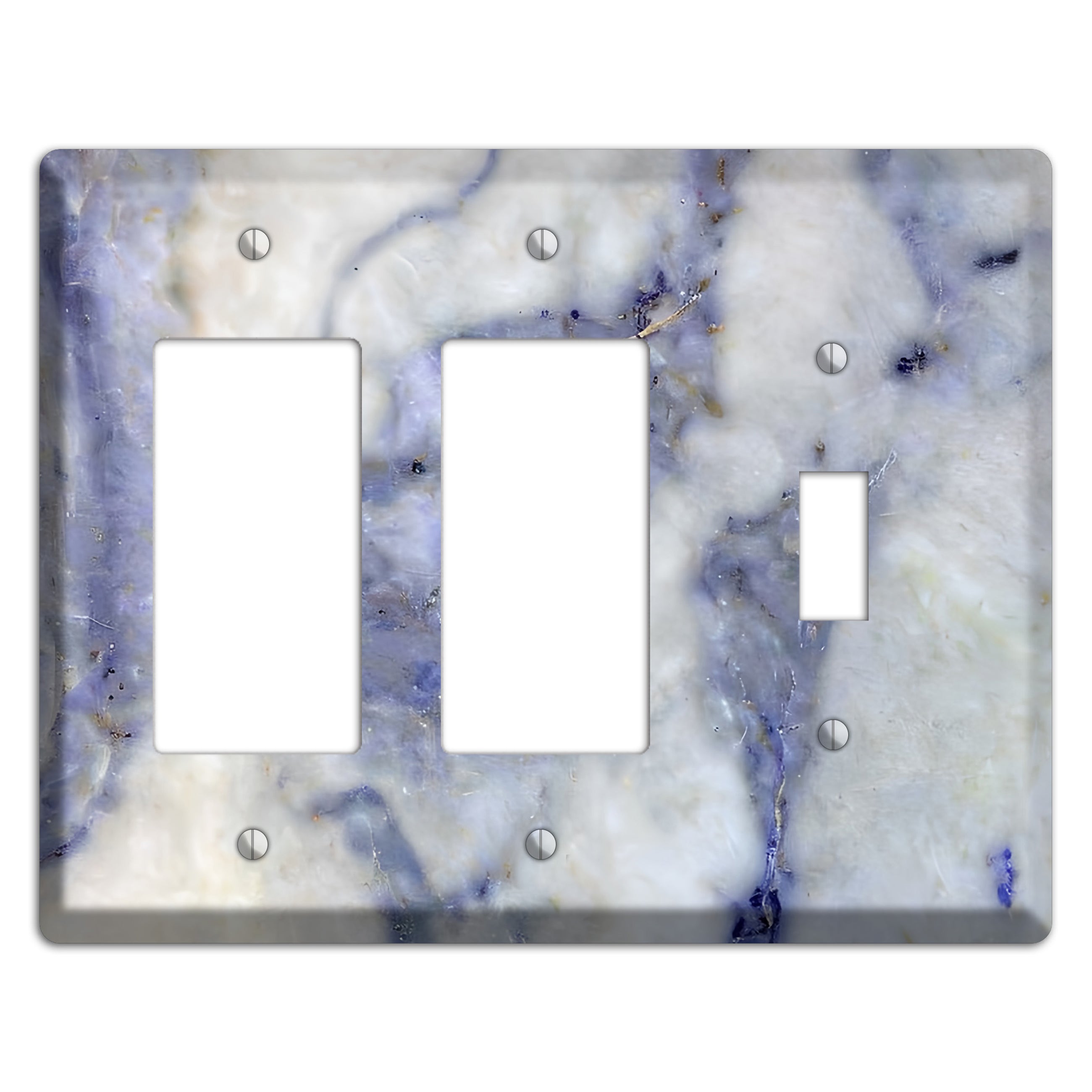 Spindle Marble 2 Rocker / Toggle Wallplate