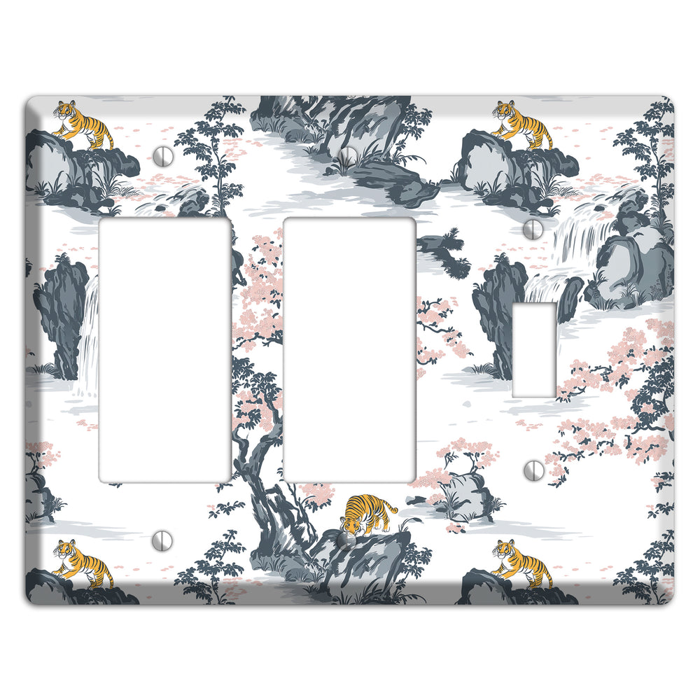 Tiger's Mountain Vigil 2 Rocker / Toggle Wallplate