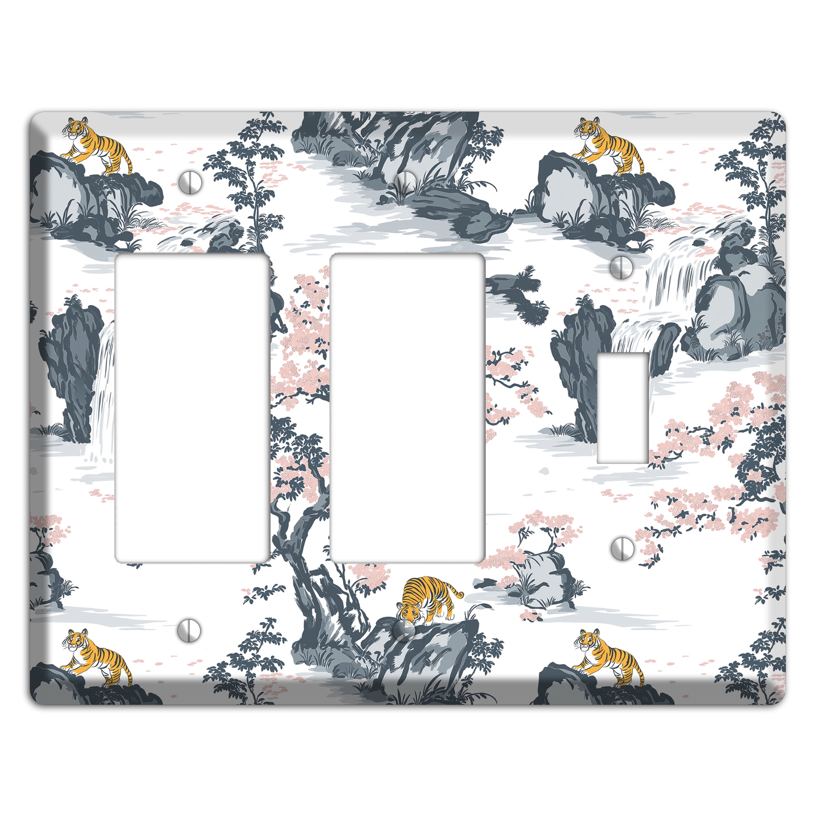 Tiger's Mountain Vigil 2 Rocker / Toggle Wallplate