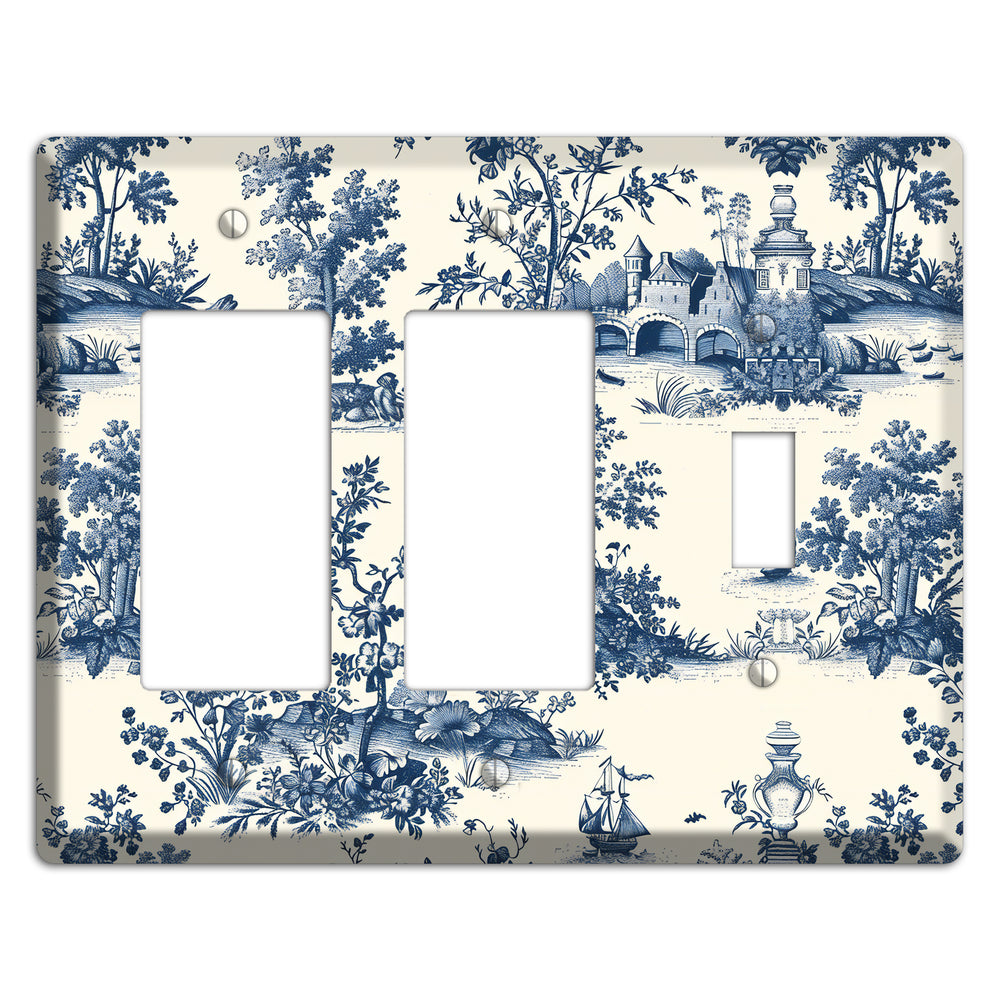 Harbor & Hedgerow 2 Rocker / Toggle Wallplate