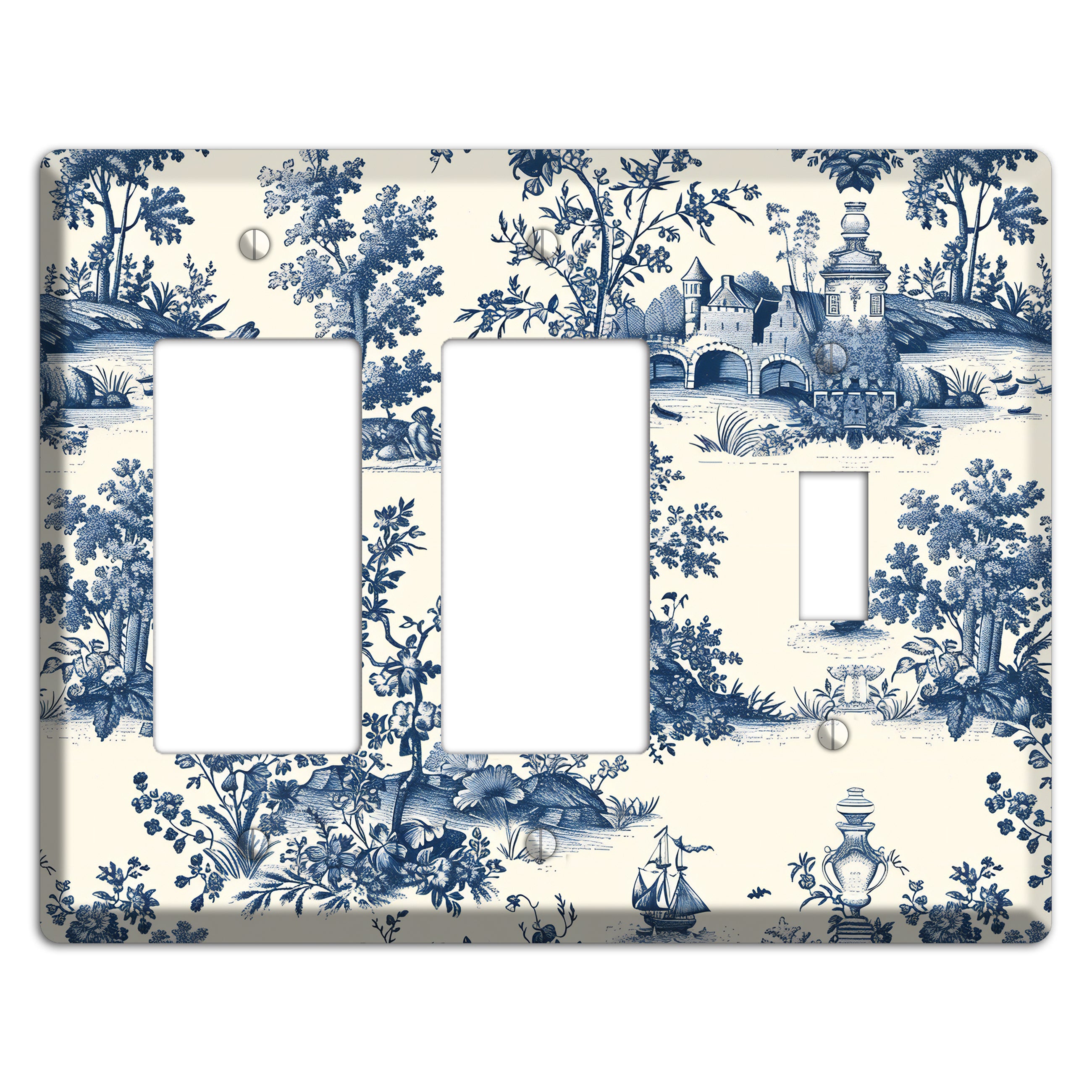 Harbor & Hedgerow 2 Rocker / Toggle Wallplate