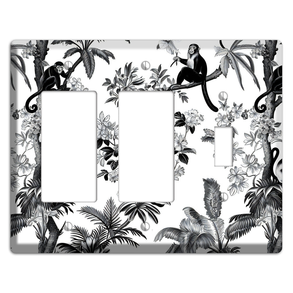 Canopy & Curl 2 Rocker / Toggle Wallplate