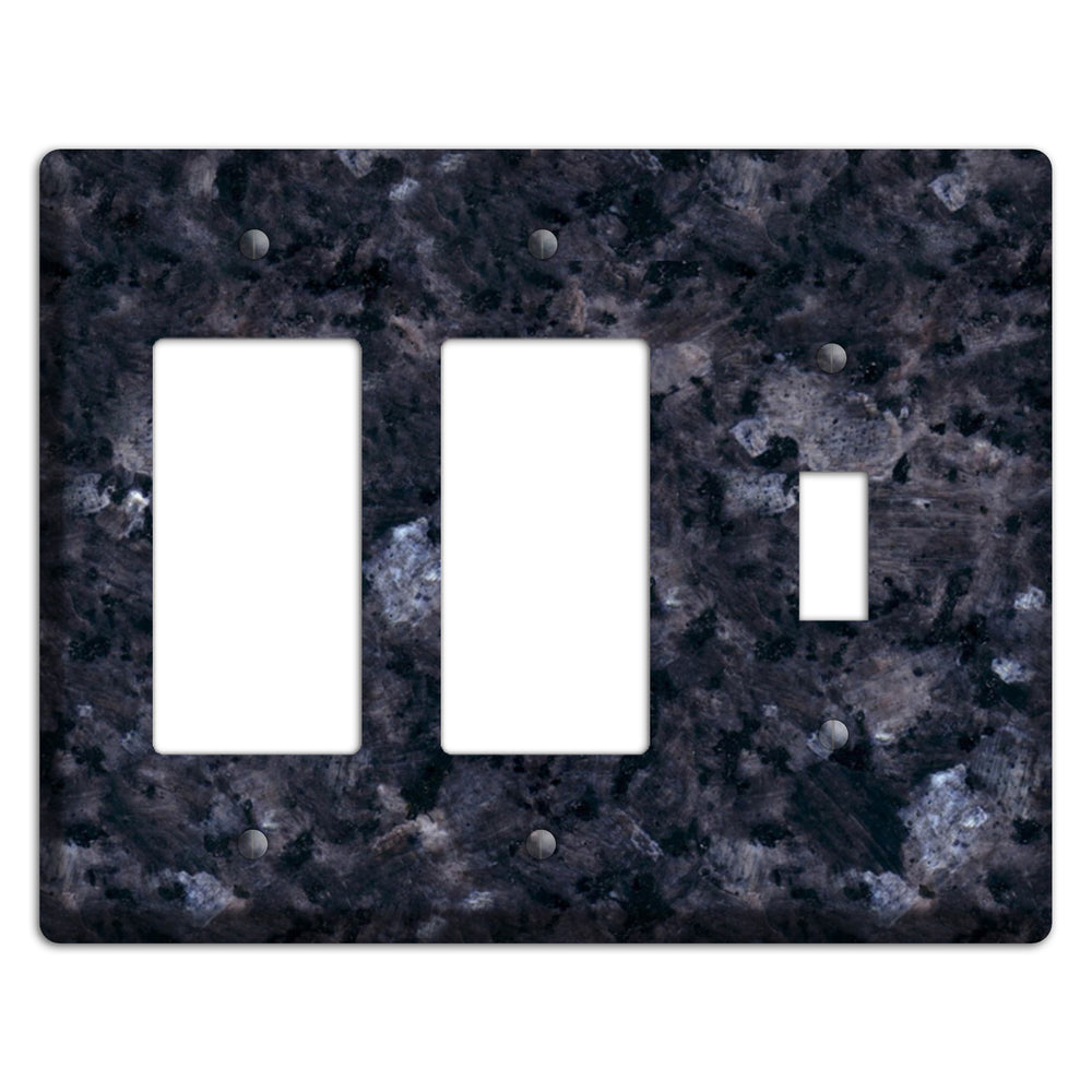 Blue Pearl Granite 2 Rocker / Toggle Wallplate