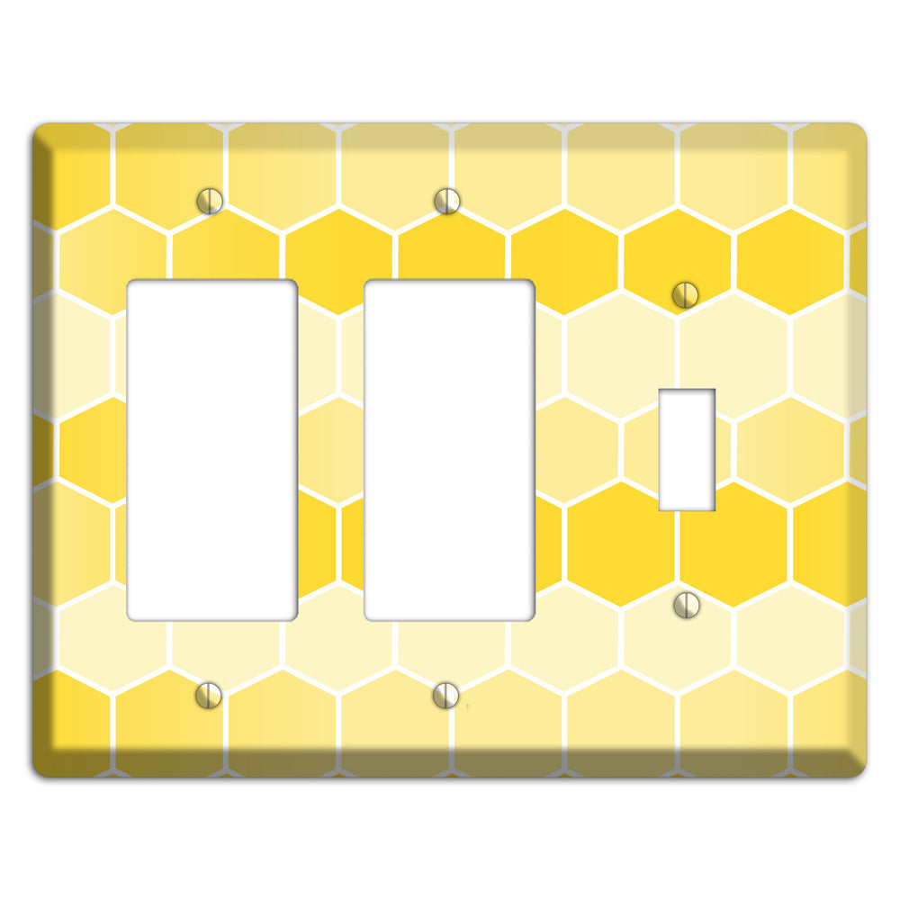 Golden Comb Drift 2 Rocker / Toggle Wallplate
