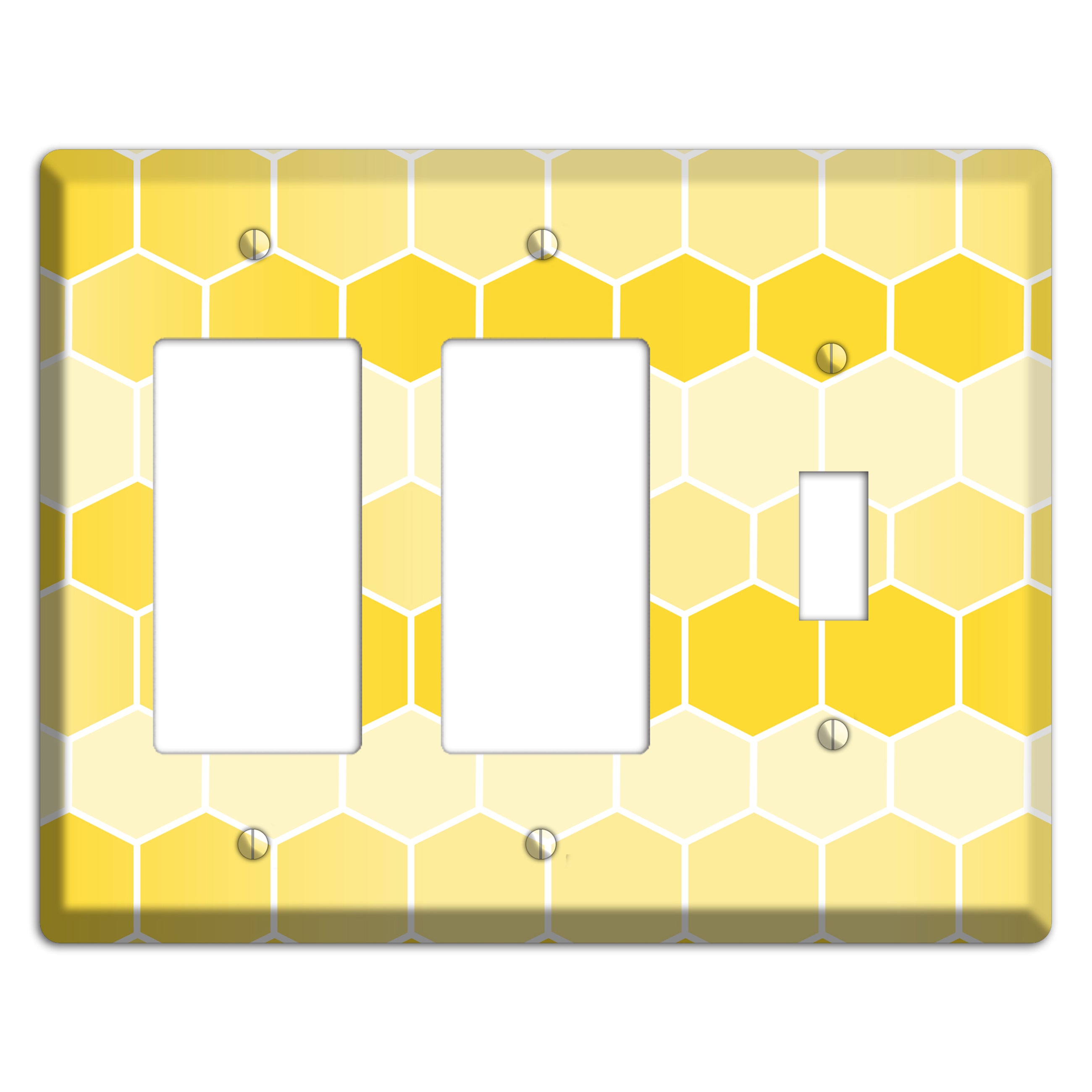 Golden Comb Drift 2 Rocker / Toggle Wallplate