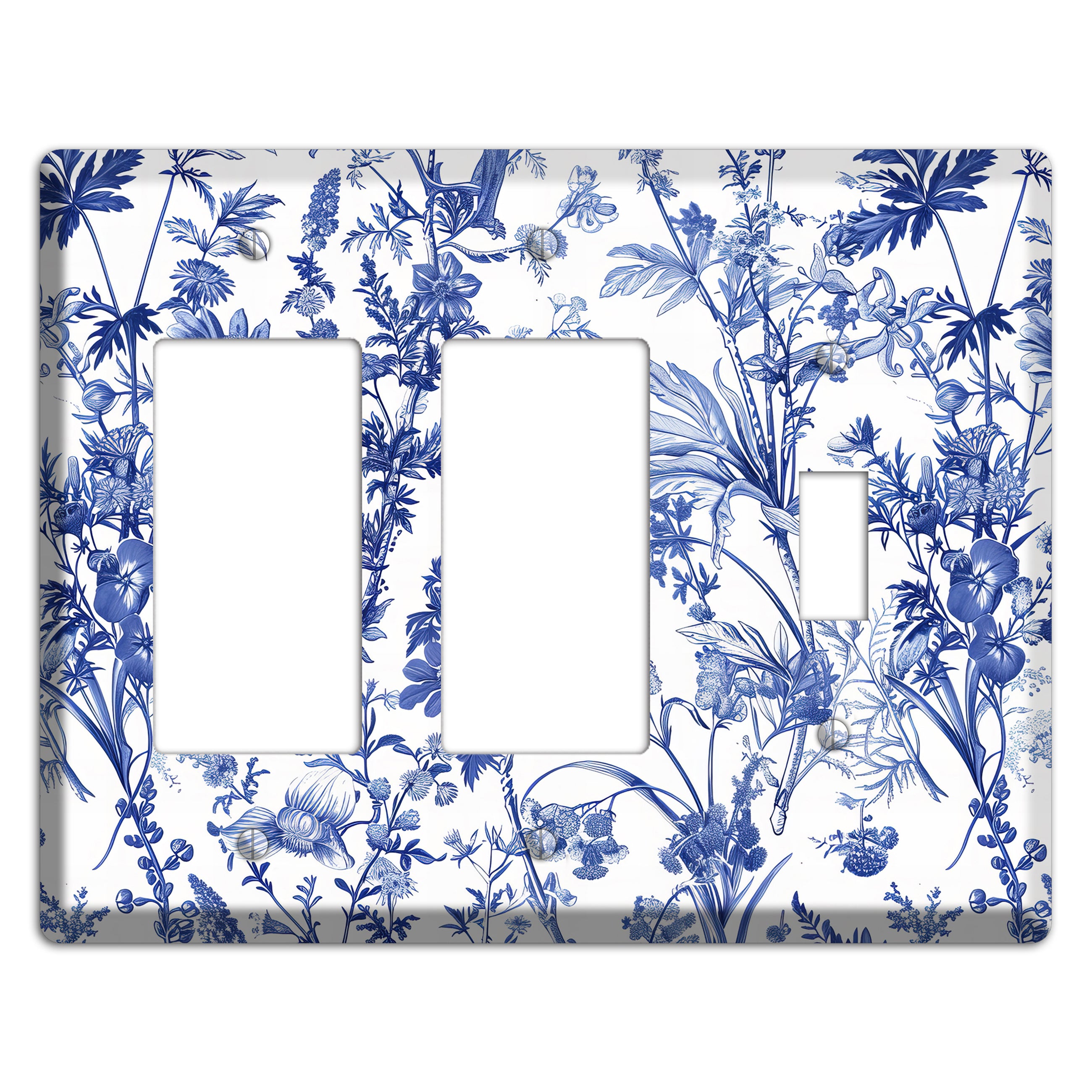Wildflower Ink Study 2 Rocker / Toggle Wallplate