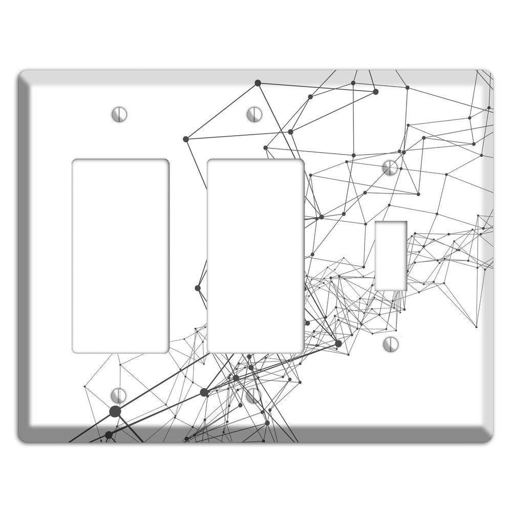 Threadwork Constellation 2 Rocker / Toggle Wallplate