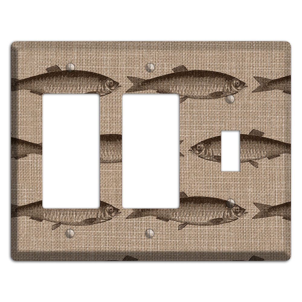 Shoal Sketch 2 Rocker / Toggle Wallplate