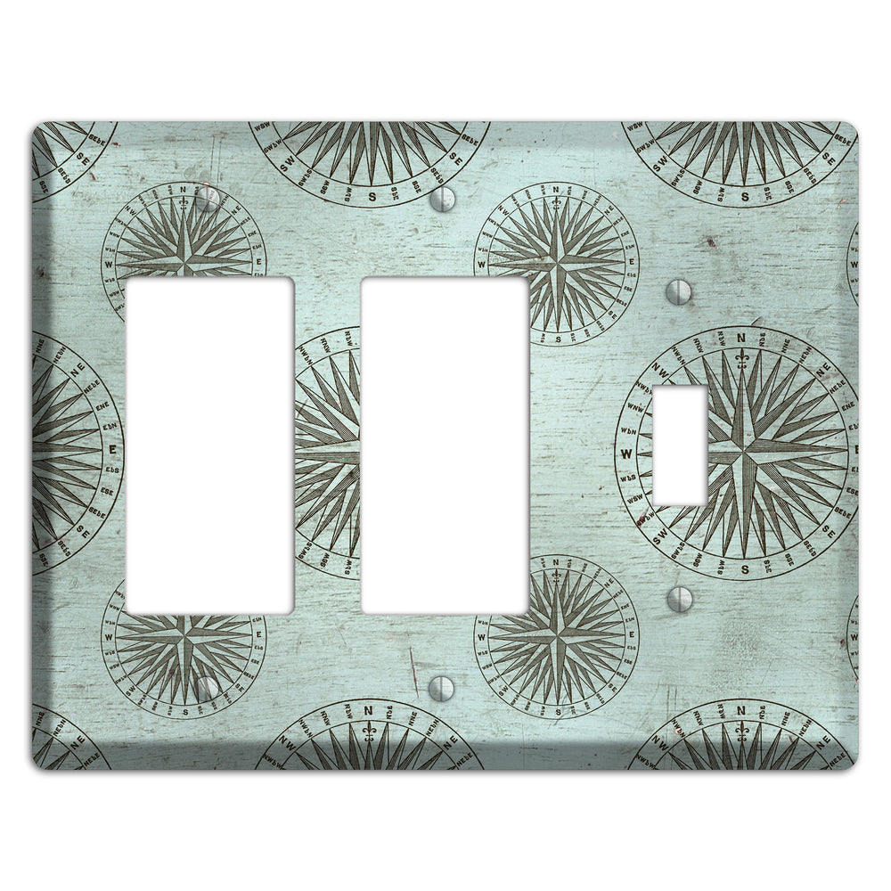 Compass & Current 2 Rocker / Toggle Wallplate