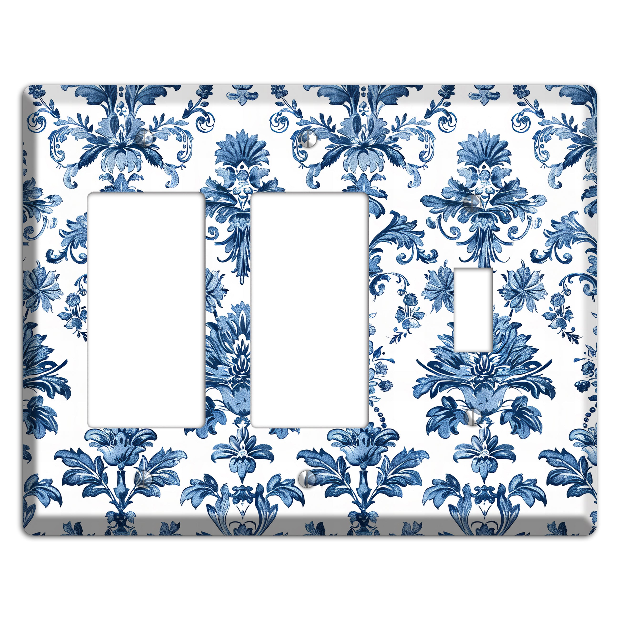 Damask Reverie 2 Rocker / Toggle Wallplate