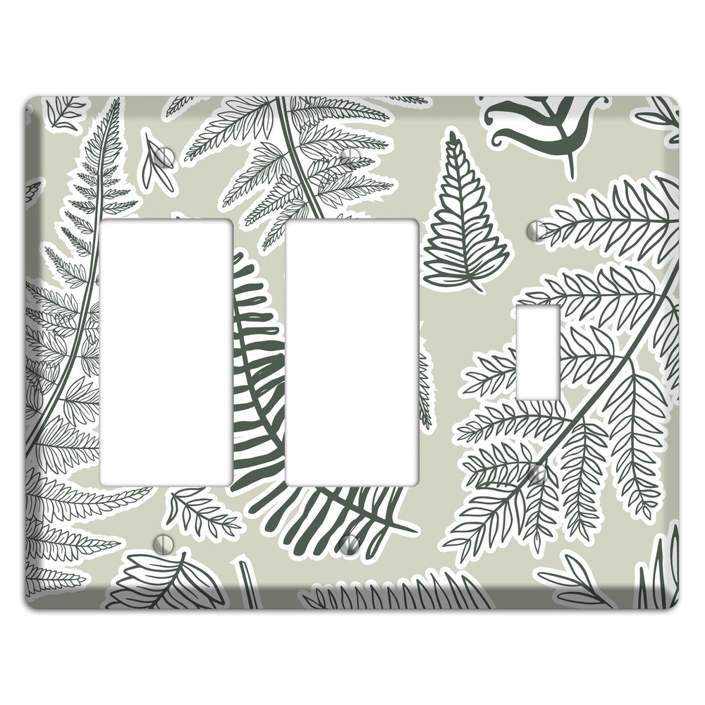 Forest Floor Scatter 2 Rocker / Toggle Wallplate