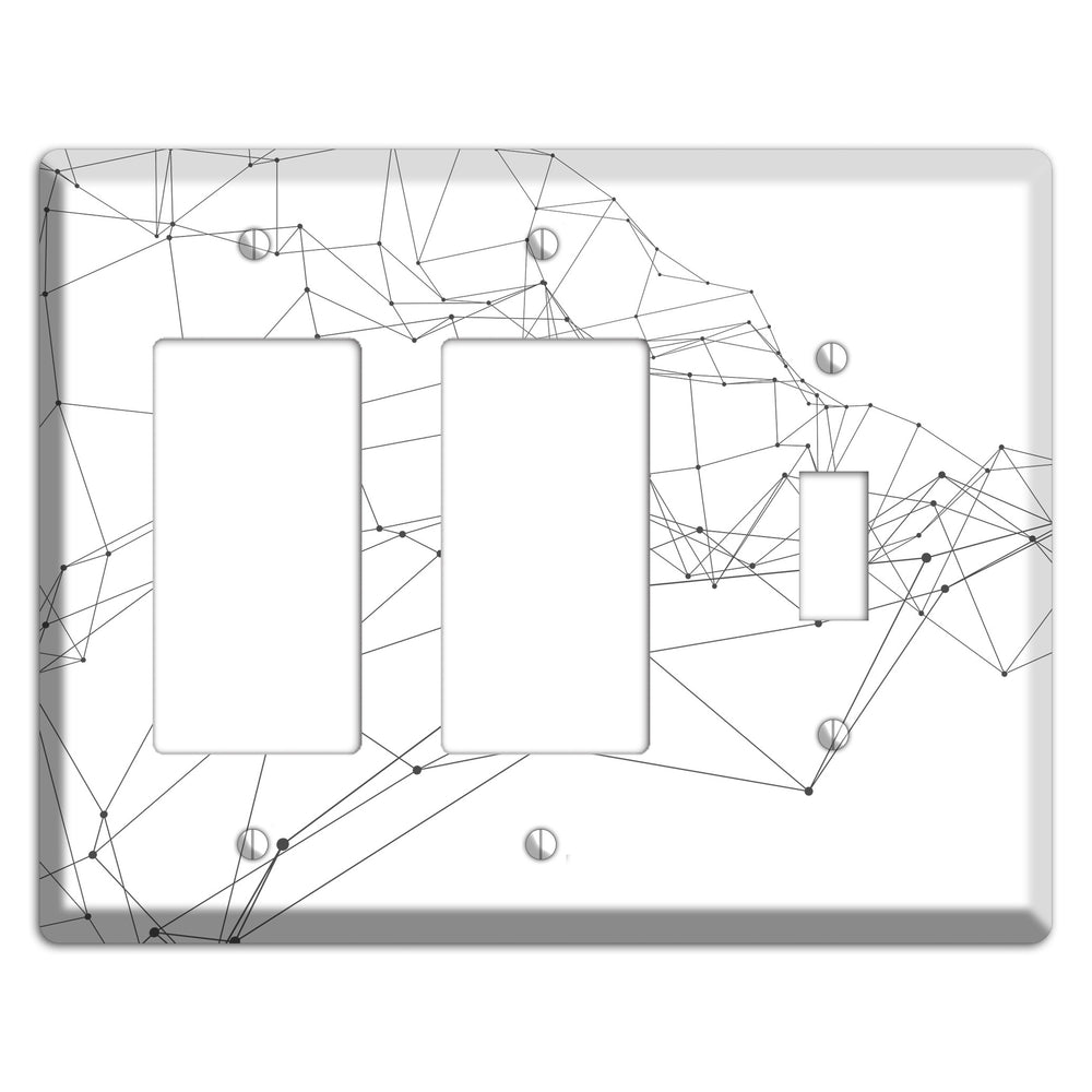 Woven Signal Web 2 Rocker / Toggle Wallplate
