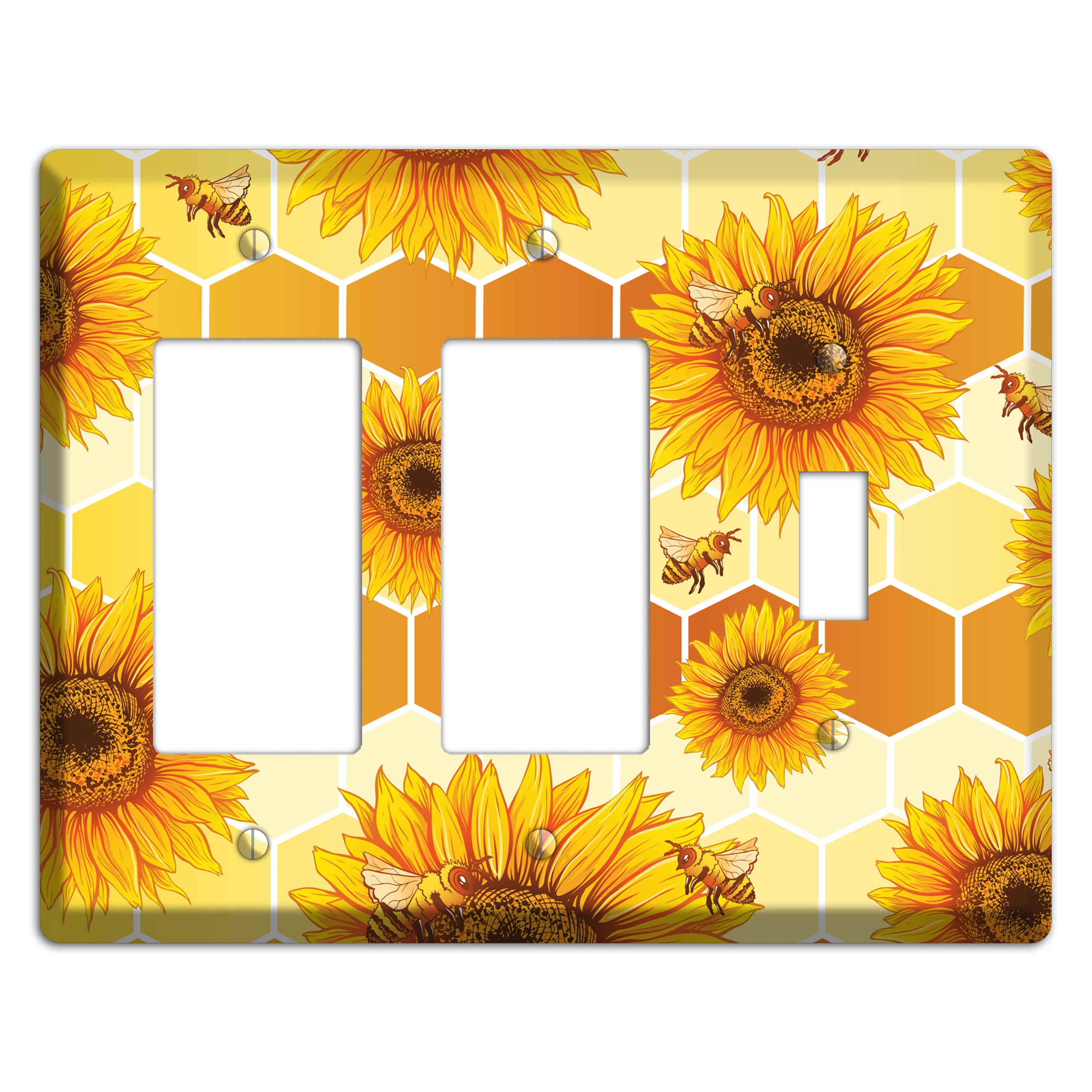 Honeycomb Solstice 2 Rocker / Toggle Wallplate