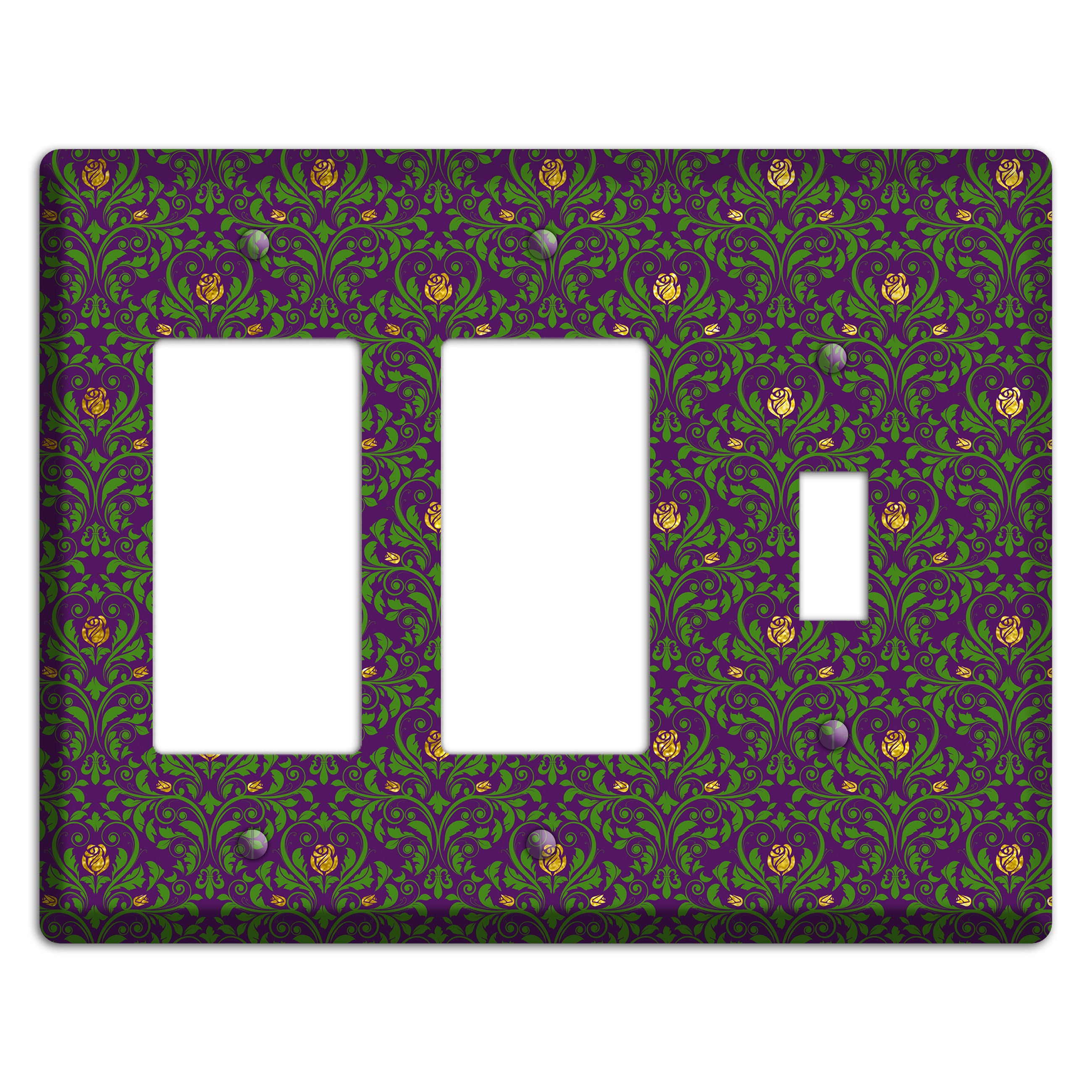Jester’s Damask 2 Rocker / Toggle Wallplate